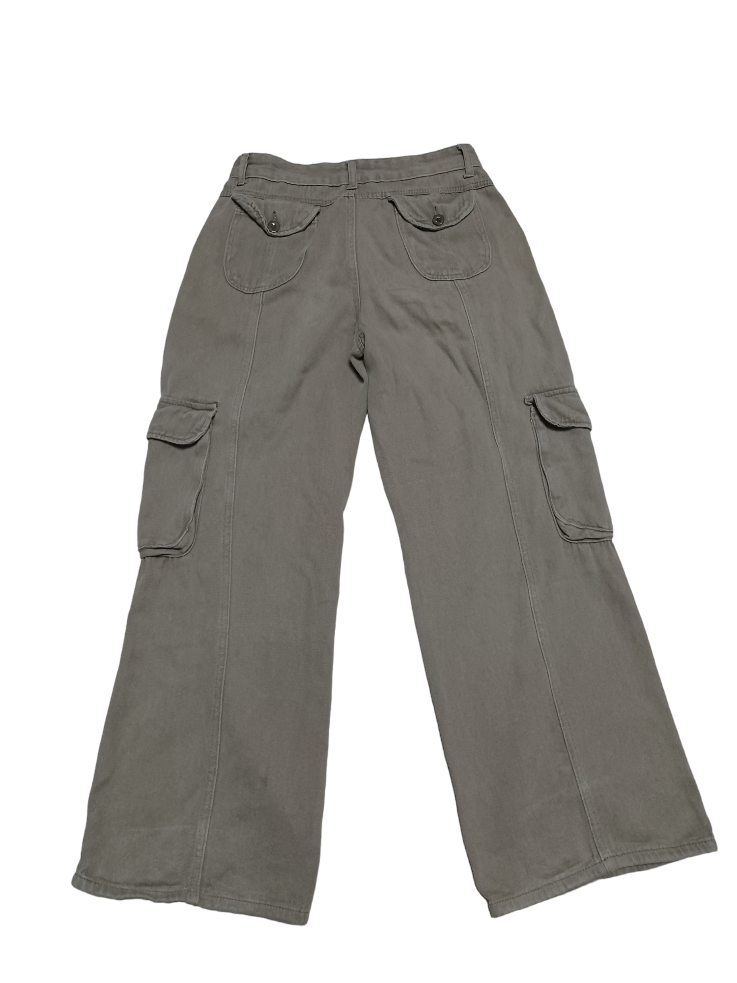 Japanese Brand MULTIPOCKET MILITARY BAGGY COTTON CARGO PANTS Size US 32 / EU 48 - 2 Thumbnail