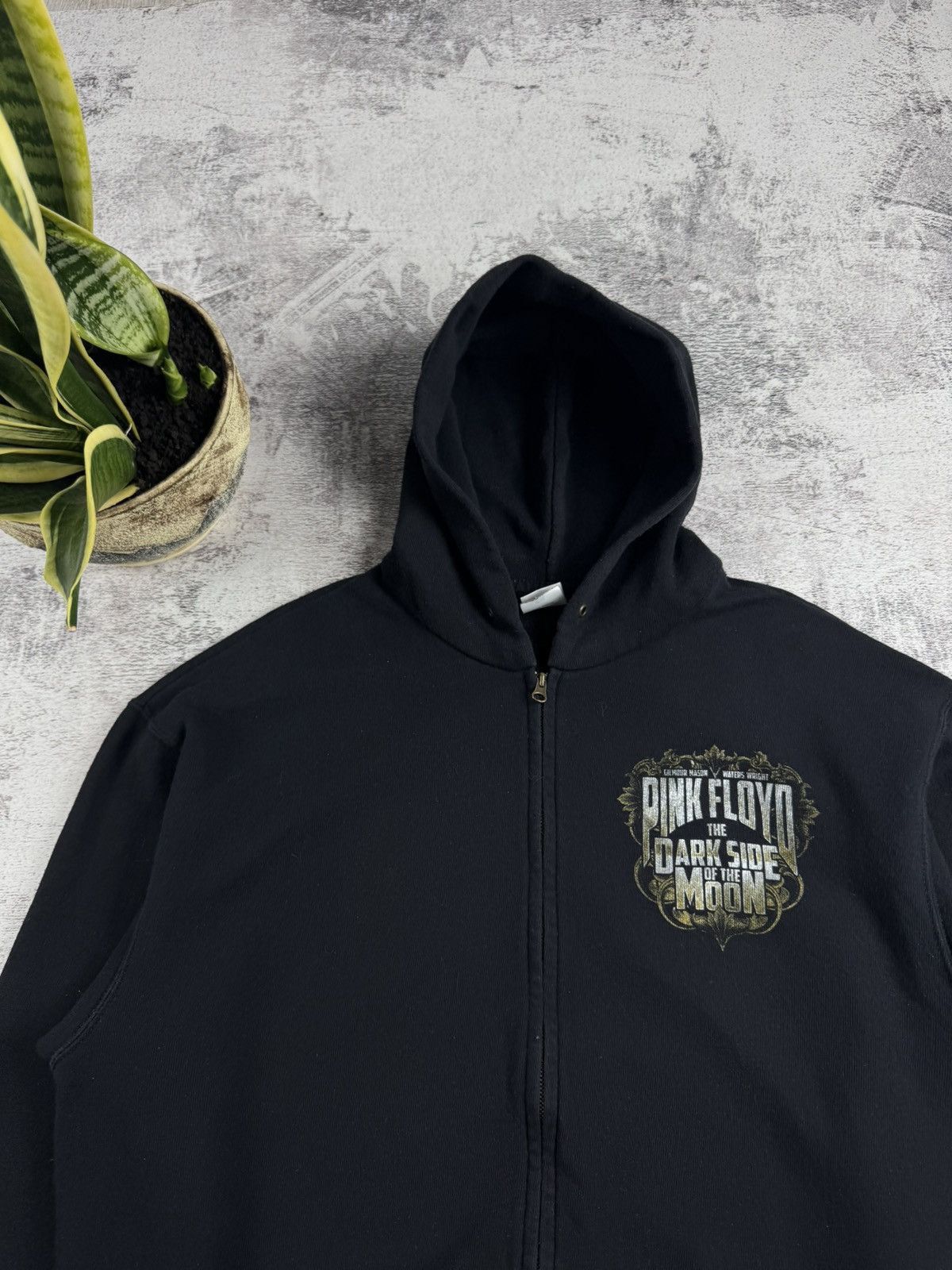 Band Tees Vintage Pink Floyd Dark Side of The Moon Large Rap Hip Hop Zip Hoodie Pullover Size US L / EU 52-54 / 3 - 11 Thumbnail