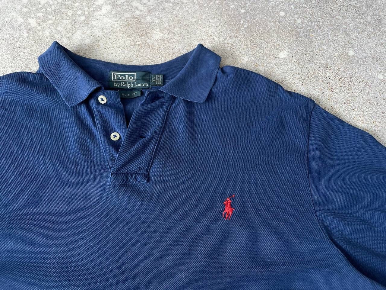 Polo Ralph Lauren × RRL Ralph Lauren × Ralph Lauren Vintage Polo Ralph Lauren RRL Rugby Polo Y2K Pony Logo Rare Size US XL / EU 56 / 4 - 2 Thumbnail