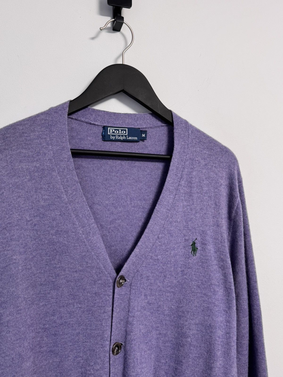 Polo Ralph Lauren × Vintage Polo Ralph Lauren Mens Cardigan Sweater Y2K style Size US M / EU 48-50 / 2 - 2 Thumbnail