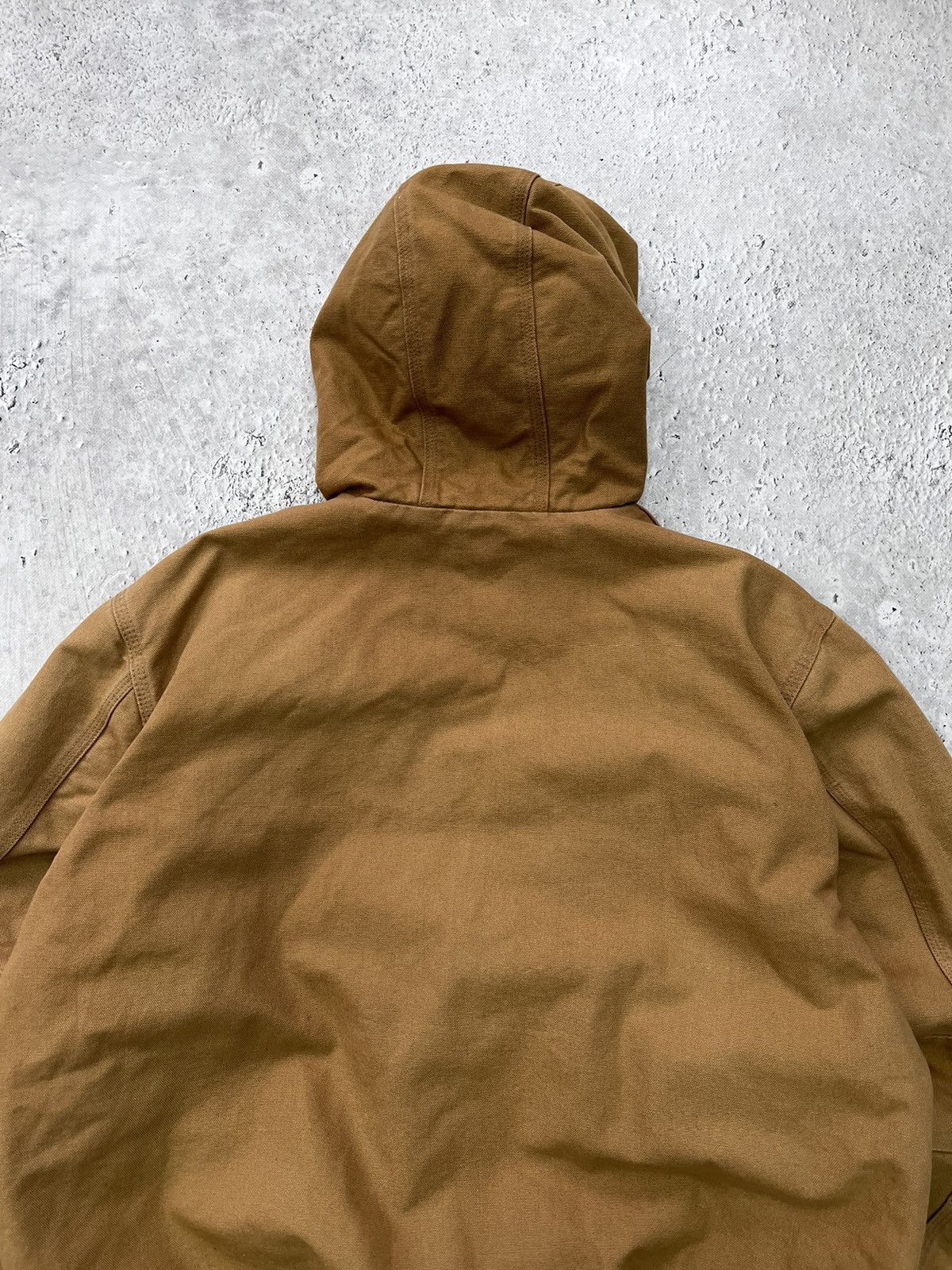 Carhartt × Vintage 90's Faded Black Vintage Carhartt Active Jacket JR105 Size US L / EU 52-54 / 3 - 14 Thumbnail