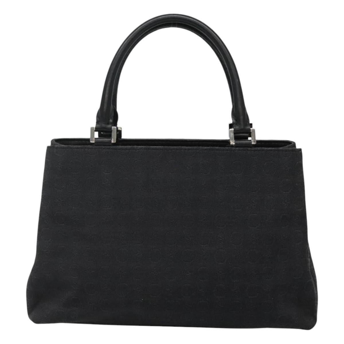 Celine CELINE C Macadam Canvas Hand Bag Black Size ONE SIZE - 2 Thumbnail