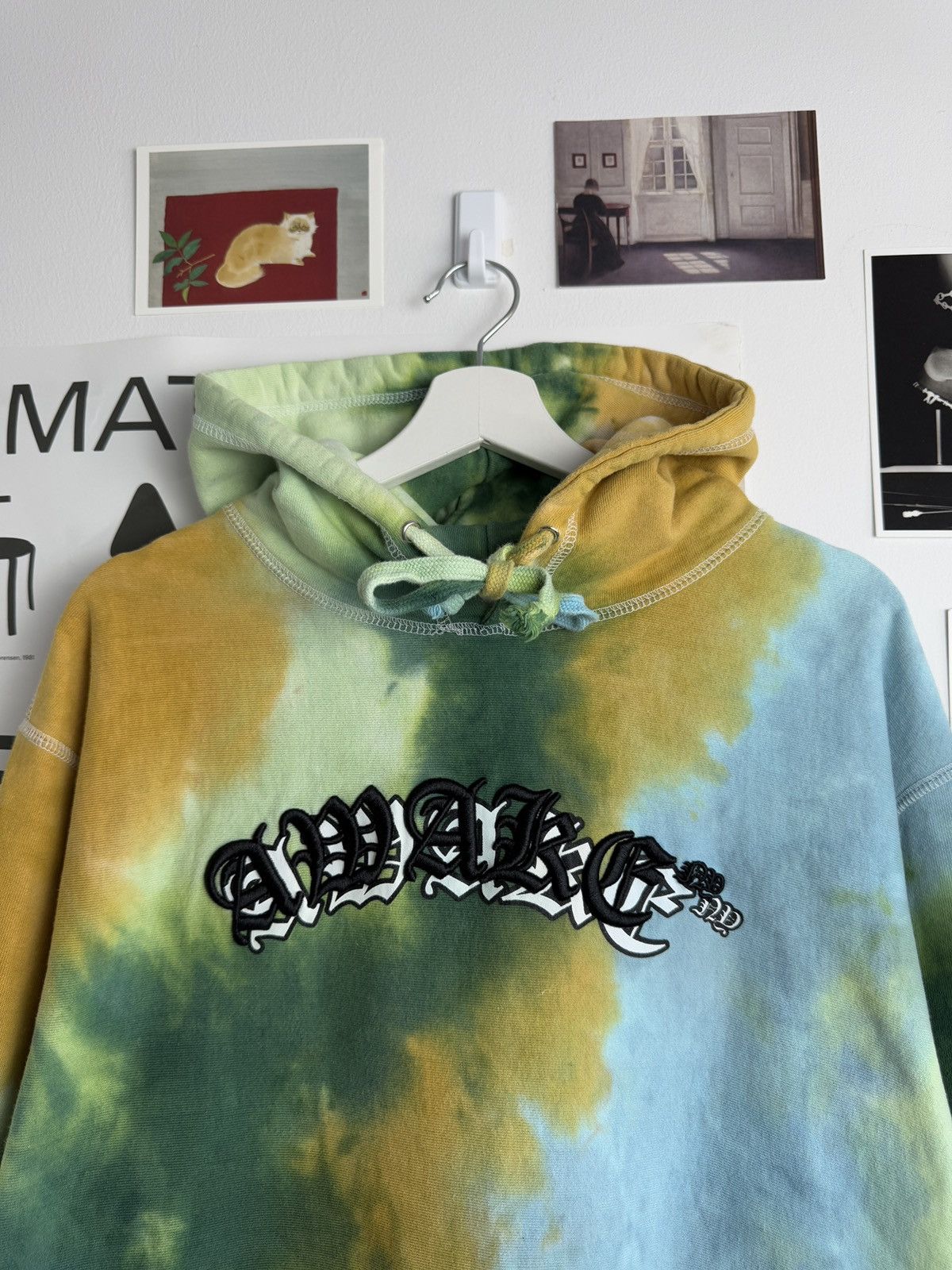 Awake NY × Designer Awake Ny baggy tie die hooded sweatshirt XL skate polar rare Size US XL / EU 56 / 4 - 3 Thumbnail