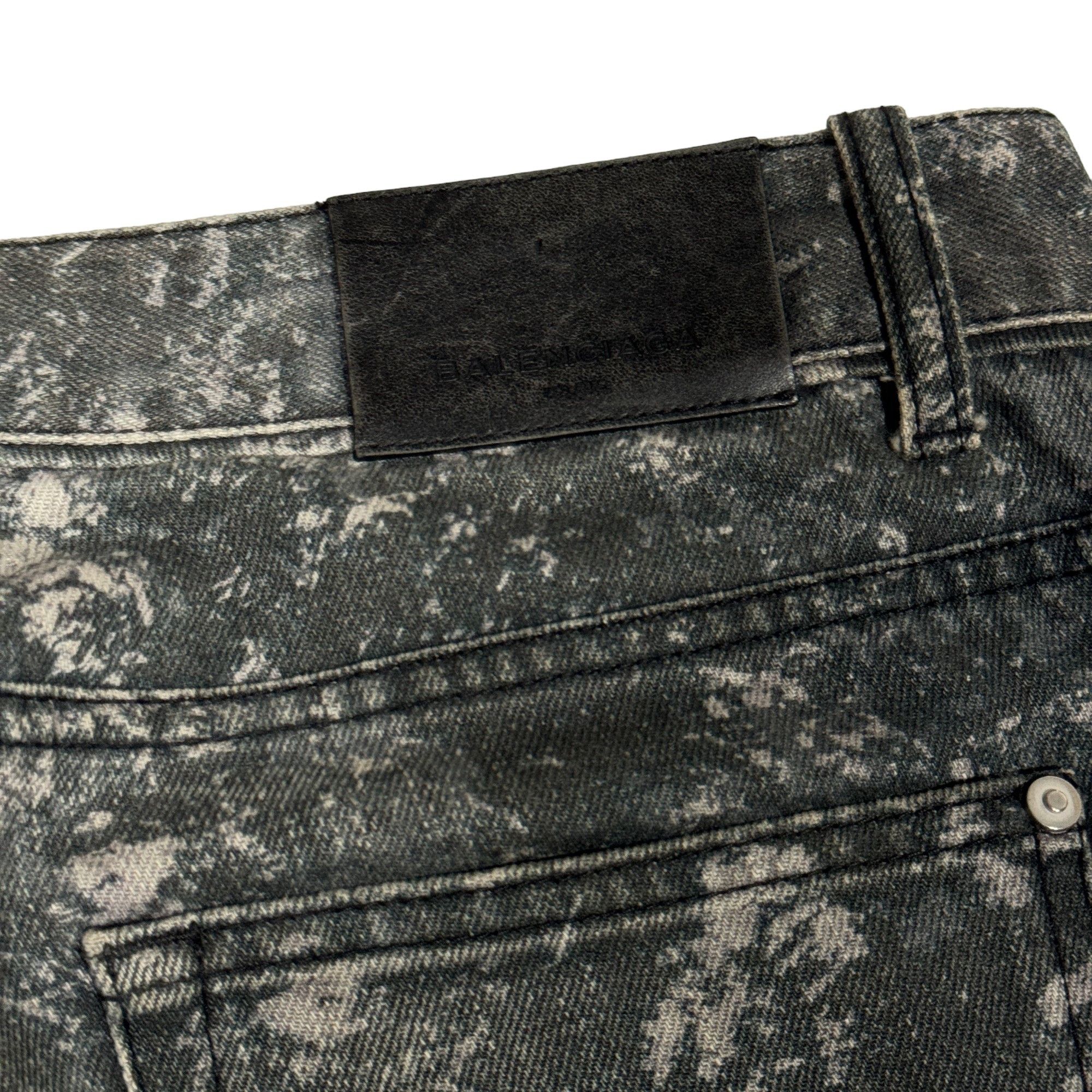 Balenciaga Balenciaga Grey Digital Camo Jeans Size US 30 / EU 46 - 3 Thumbnail