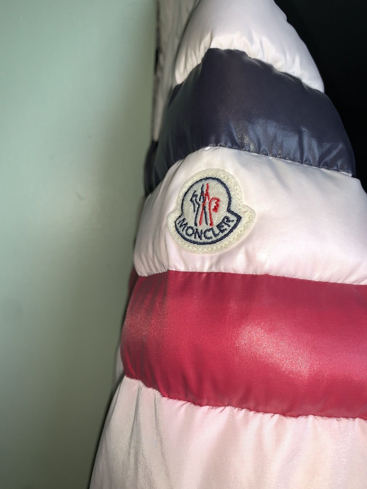 Moncler Moncler Menuire Striped Technical Jacket Size US L / EU 52-54 / 3 - 3 Thumbnail
