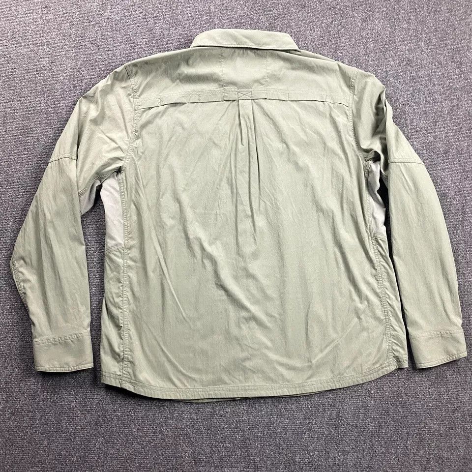 Rei REI Co-op Shirt Mens XL Green Button Up Double Pockets Size US XL / EU 56 / 4 - 6 Thumbnail