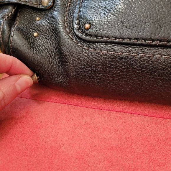 Chloe Chloé Paddington shoulder bag in black leather Size ONE SIZE - 4 Thumbnail