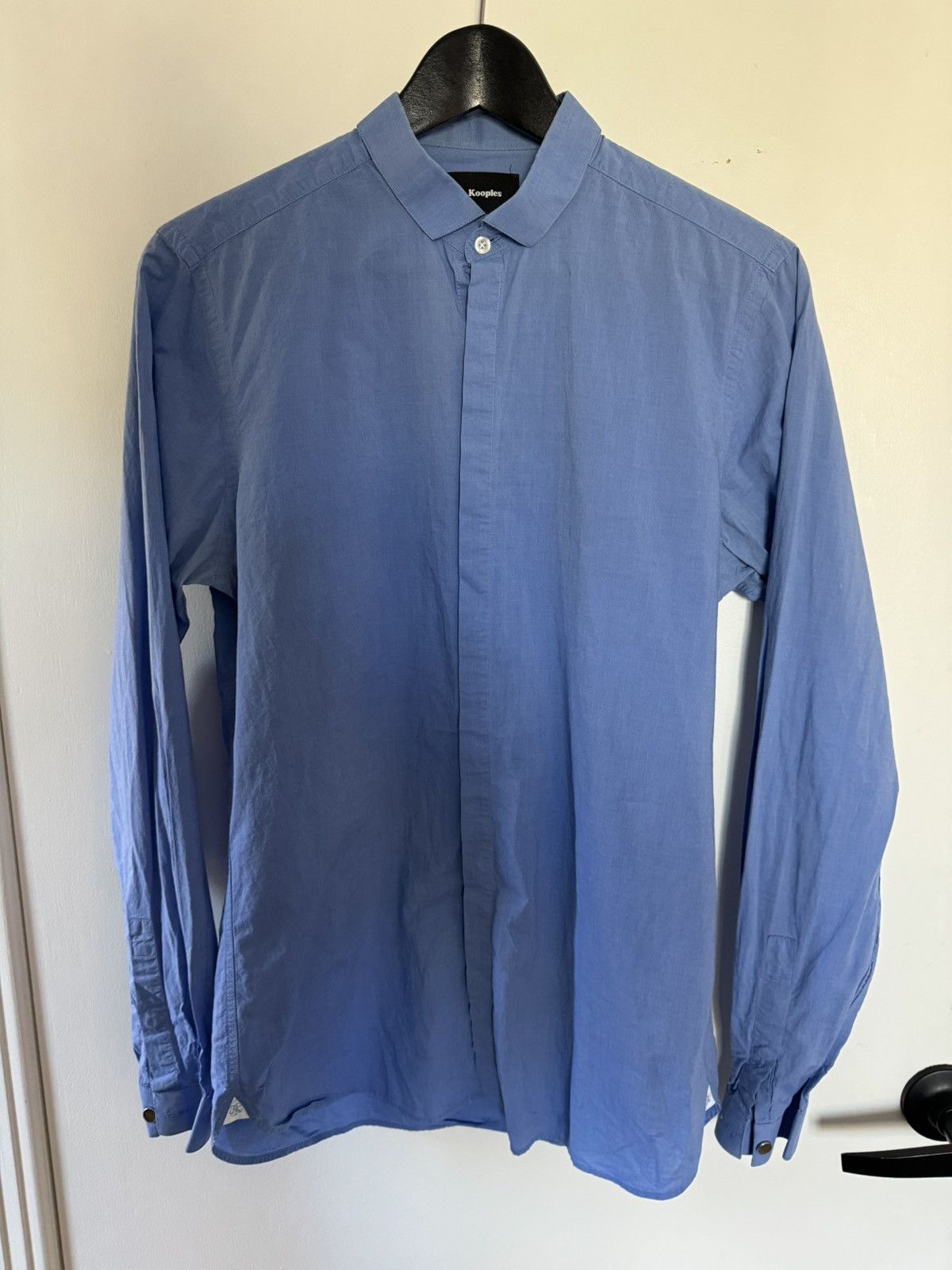 The Kooples The Kooples S blue classic button down shirt Size US S / EU 44-46 / 1 - 1 Thumbnail