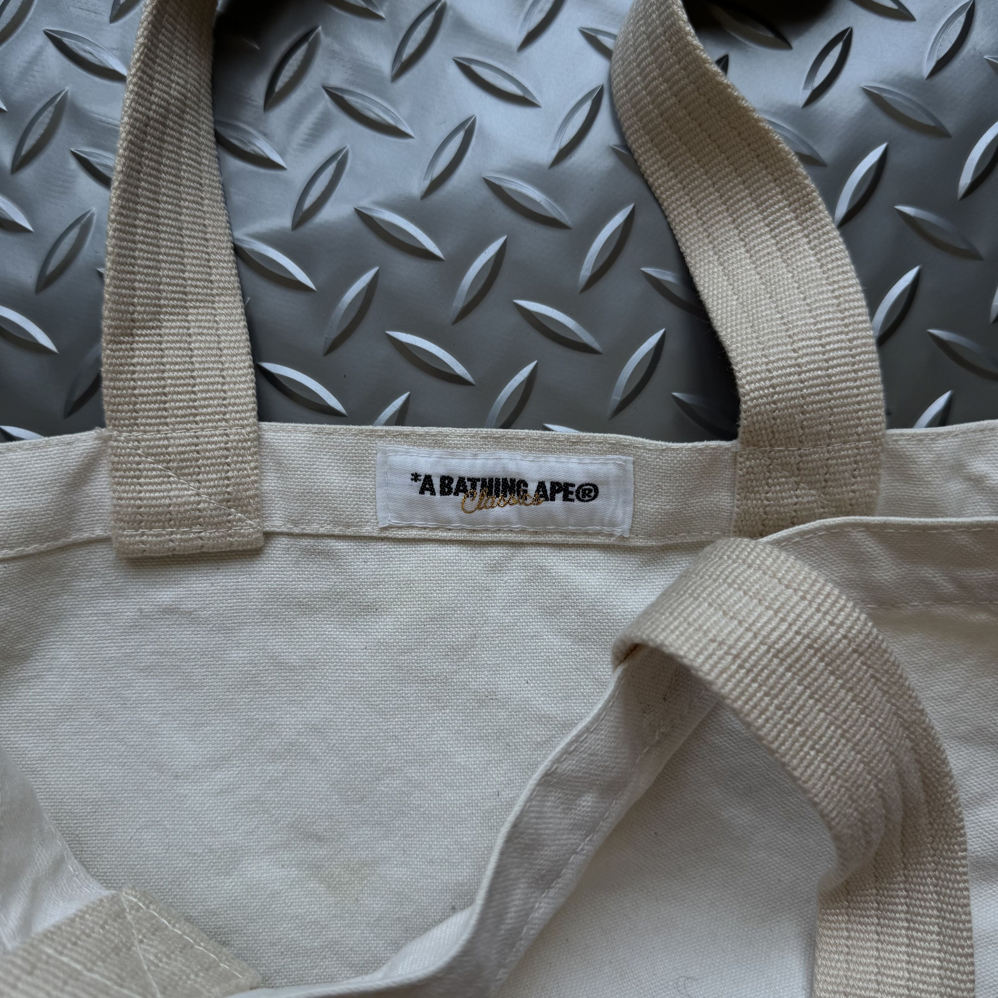 Bape BAPE A Bathing Ape “Classics” Tote Bag Size ONE SIZE - 6 Thumbnail