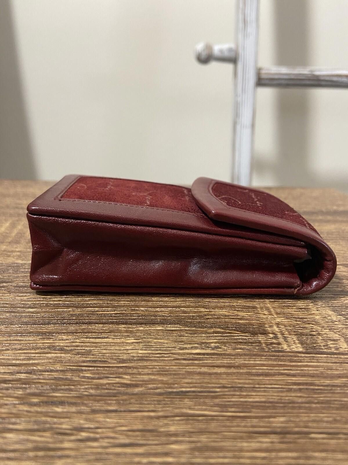 Givenchy Givenchy vintage red leather suede cigarette case small bag Size ONE SIZE - 5 Thumbnail