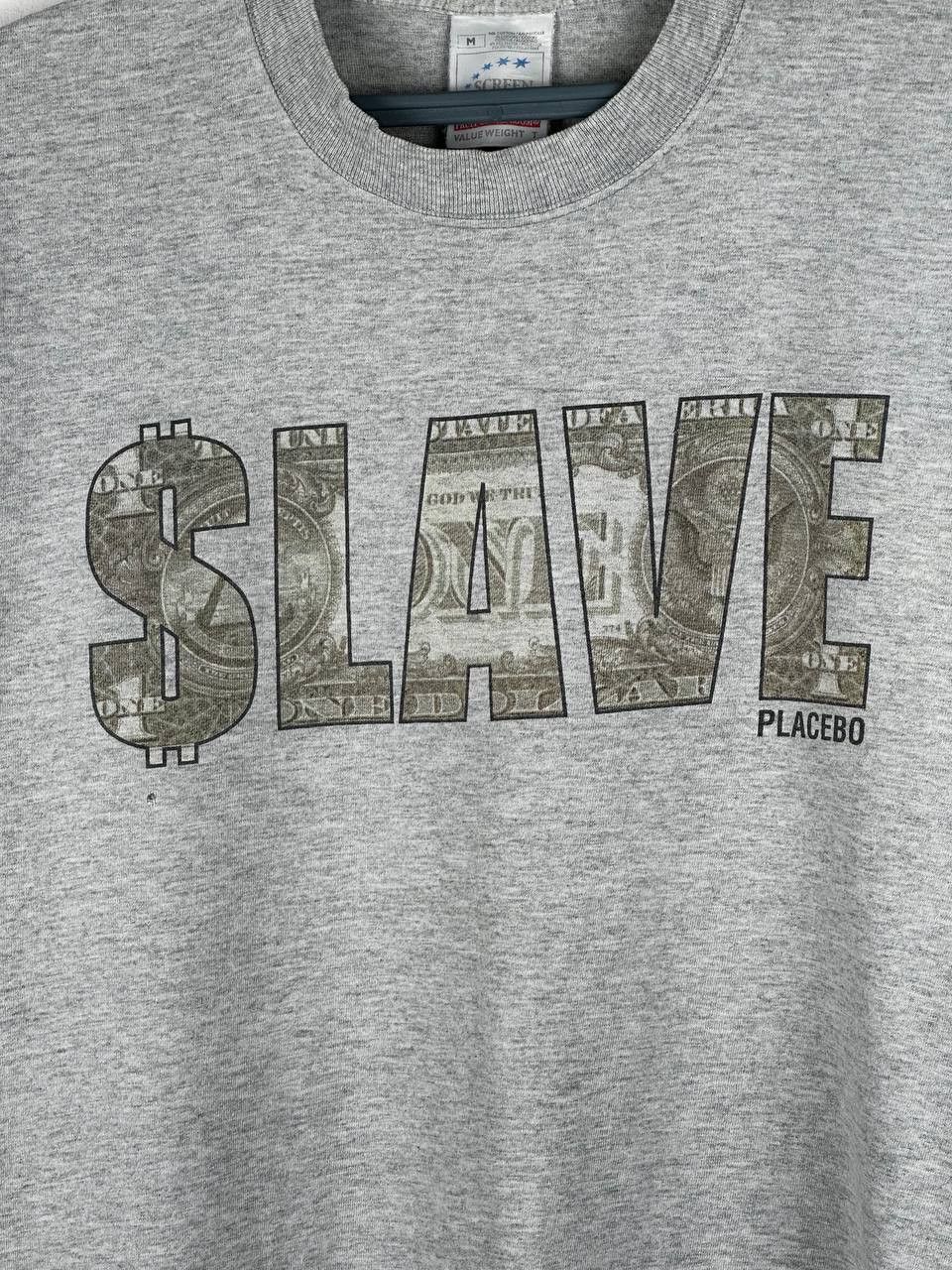 Band Tees × Vintage Vintage Screen Stars Placebo Slave 1998 Promo T Shirt Size US M / EU 48-50 / 2 - 4 Thumbnail