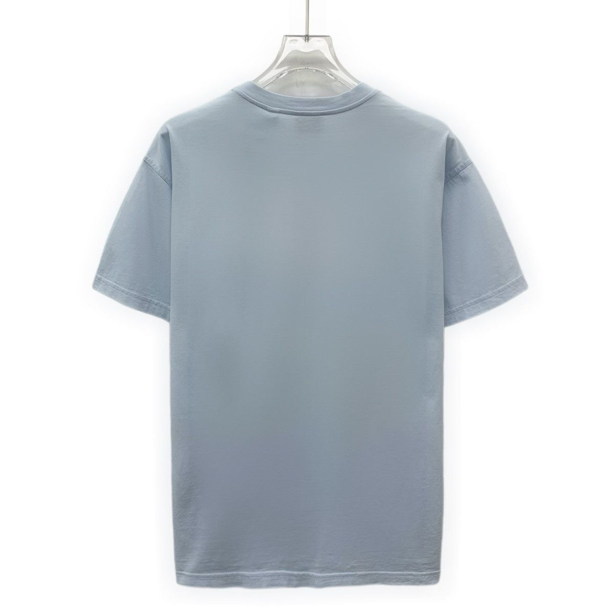 Burberry Burberry Blue TB Logo Print Cotton Crew Neck T-shirt K26WX Size US XXS / EU 40 - 2 Thumbnail