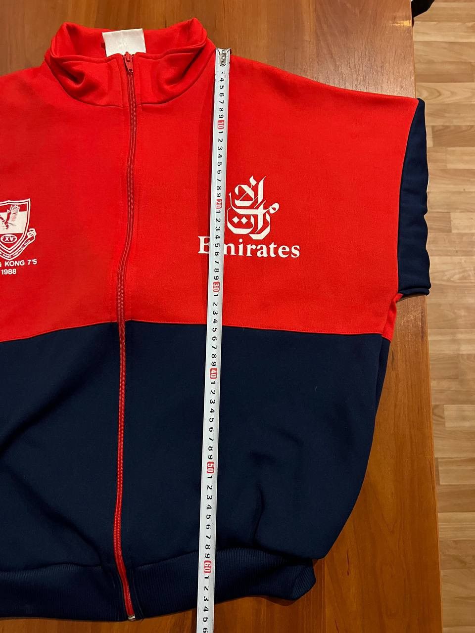 Adidas 1988 DUBAI EXILES RFC HONG KONG SEVENS RUGBY TRACK JACKET L Size US L / EU 52-54 / 3 - 15 Thumbnail