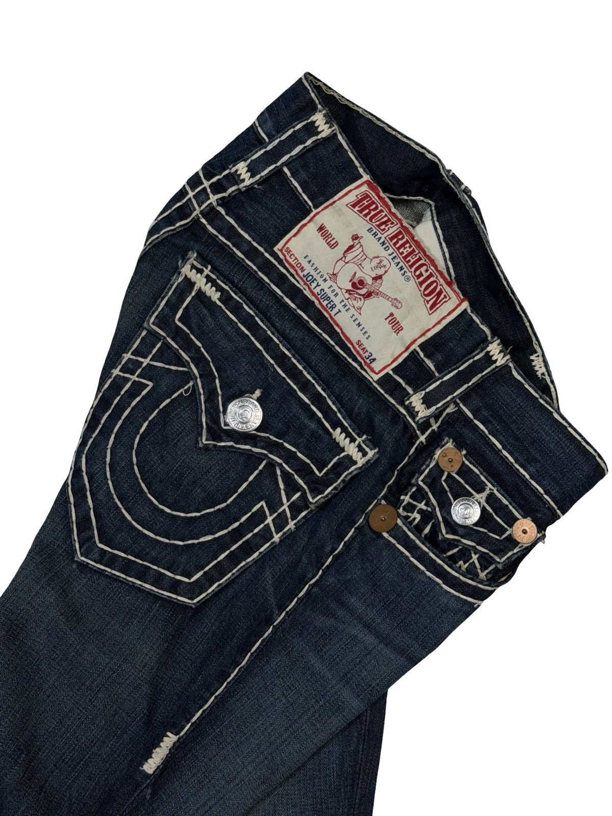 True Religion True religion Joey Super T Size US 28 / EU 44 - 6 Thumbnail