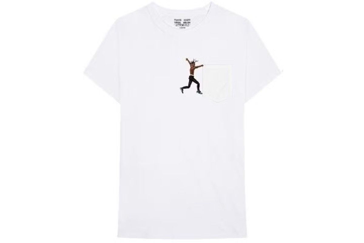Travis Scott × Virgil Abloh Virgil Abloh x Travis Scott “By a thread” T-shirt Size US M / EU 48-50 / 2 - 1 Thumbnail