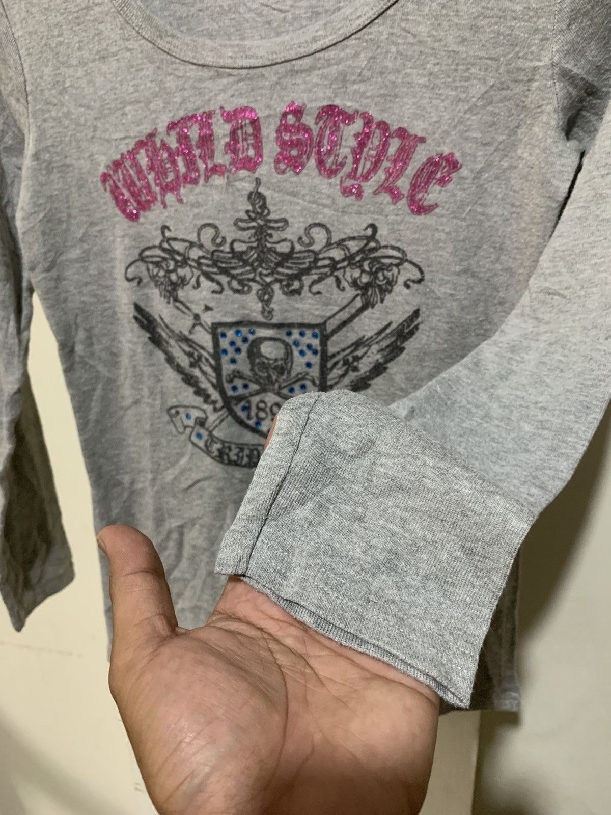 Hysteric Glamour Japanese Pink Sweety Longsleeve Tee Shirt Size US M / EU 48-50 / 2 - 3 Thumbnail