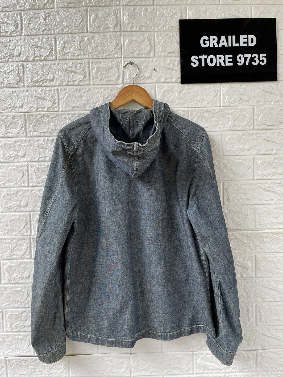 Japanese Brand Vintage OshKosh Denim Jacket Size US L / EU 52-54 / 3 - 2 Thumbnail