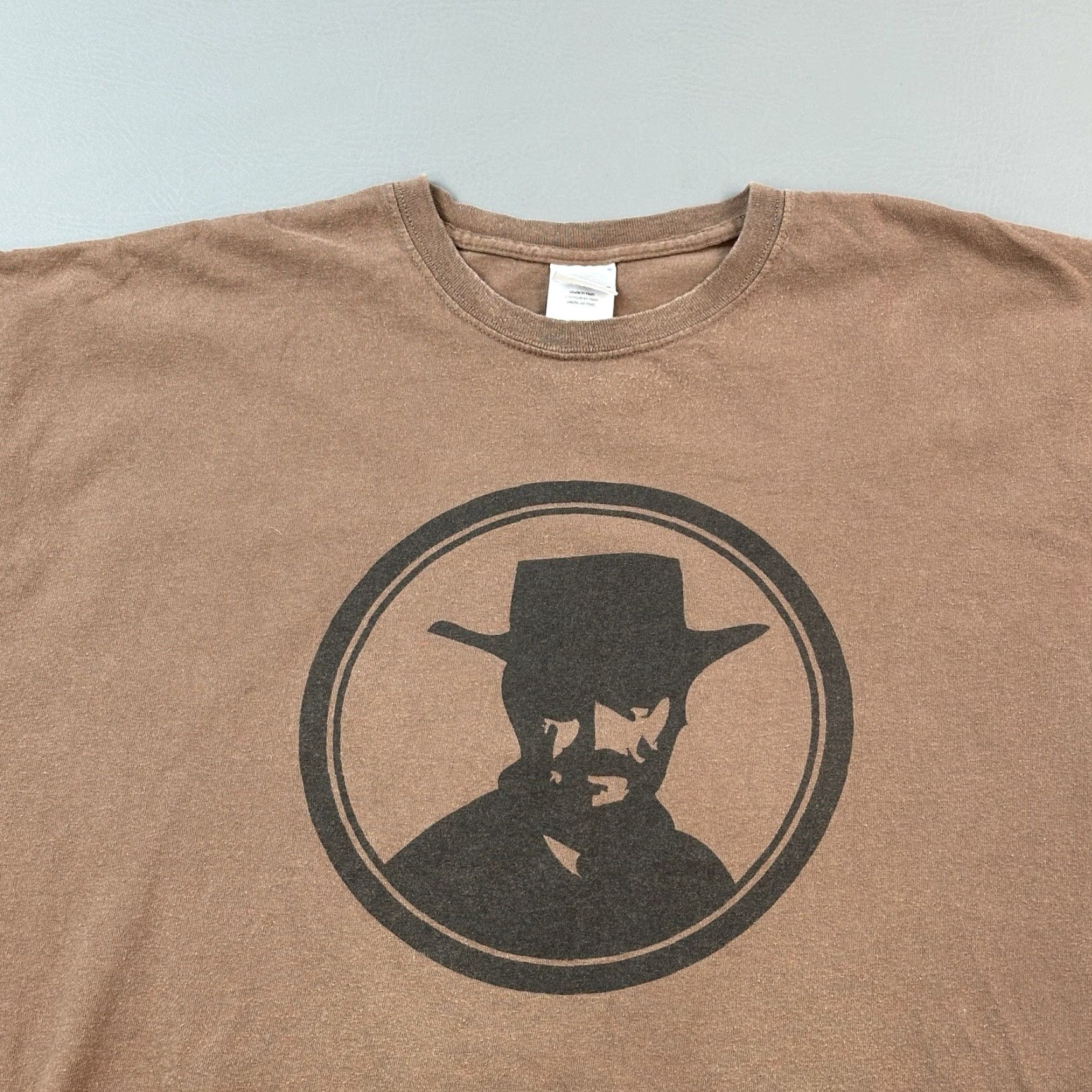 Gildan Lonerider Brewing Company Shirt Mens 2XL Brown Craft Beer Logo Breweriana T-Shirt Vintage - Mens Shirt Brown 2XL Logo Beer Navy? Size US XXL / EU 58 / 5 - 2 Thumbnail