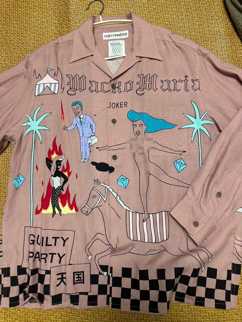Wacko Maria Long Sleeve Shirt L