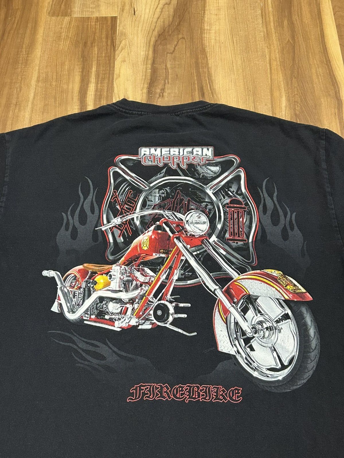 West Coast Choppers American Chopper Flame LongSleeve Size US L / EU 52-54 / 3 - 4 Thumbnail