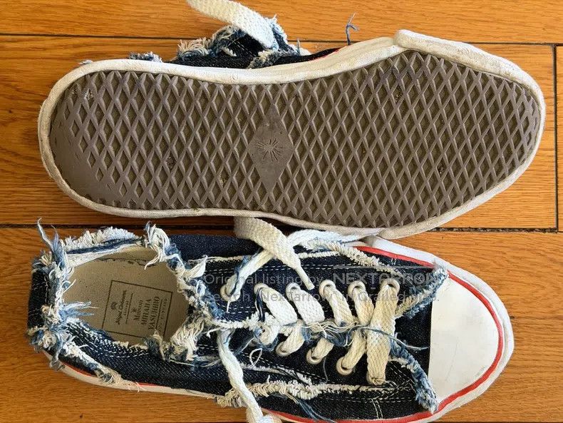 Nigel Cabourn Nigel Cabourn Low-top canvas sneakers Size US 9 / EU 42 - 2 Thumbnail