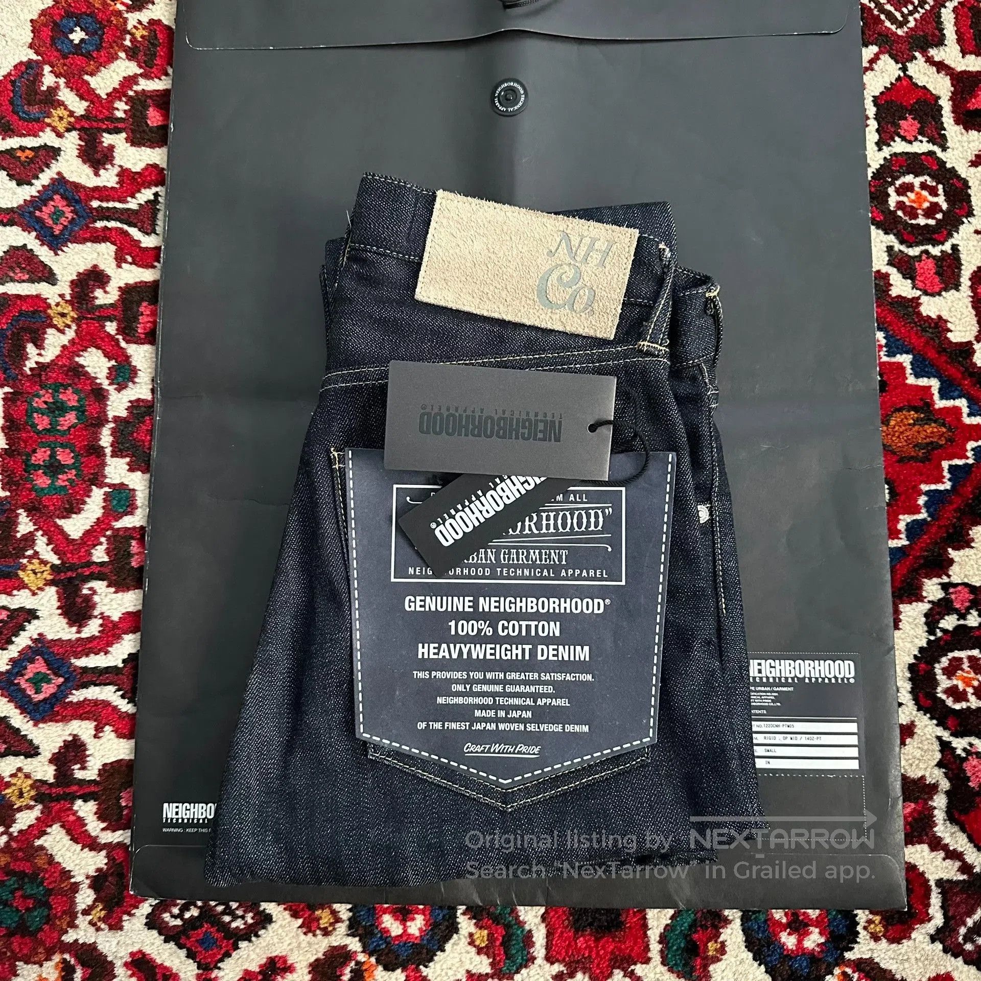 Neighborhood neighborhood 12aw original denim pants. Size US 39 - 8 Thumbnail