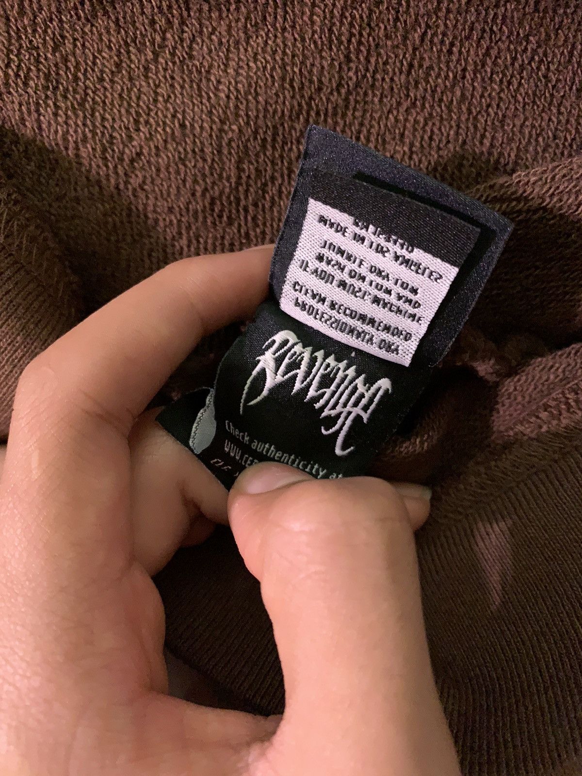 Revenge NEW Revenge/XXX Drop Brown Broken Heart Hoodie Size US L / EU 52-54 / 3 - 11 Thumbnail