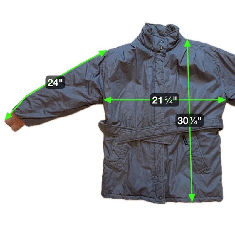 Members Only Members Only Belted Parka Puffer Coat Women 9/10 Olive Green Size M / US 6-8 / IT 42-44 - 13 Thumbnail