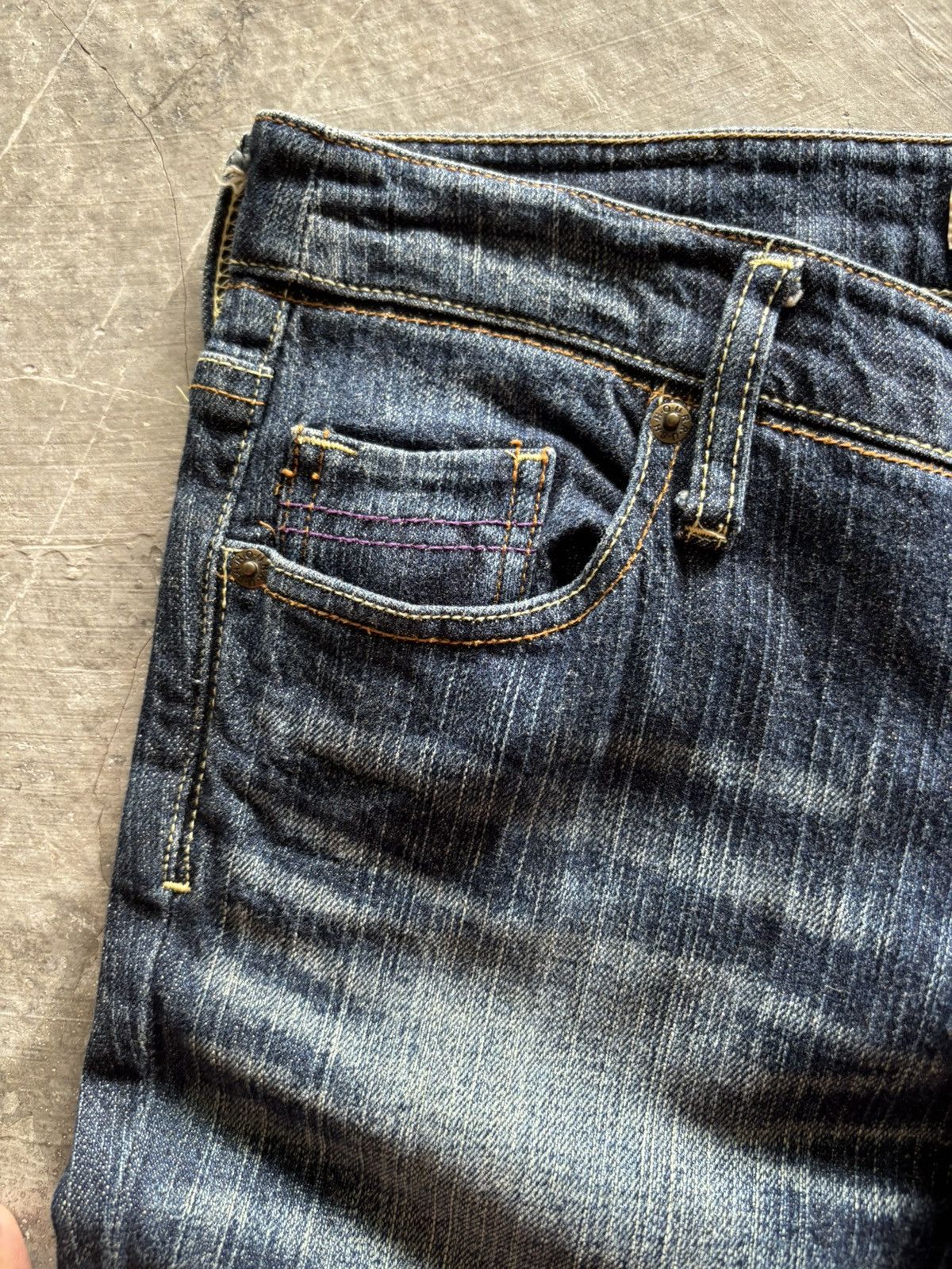 Hysteric Glamour × If Six Was Nine × Tornado Mart Flared rush hour punk washed japanese denim Size 31" - 10 Thumbnail