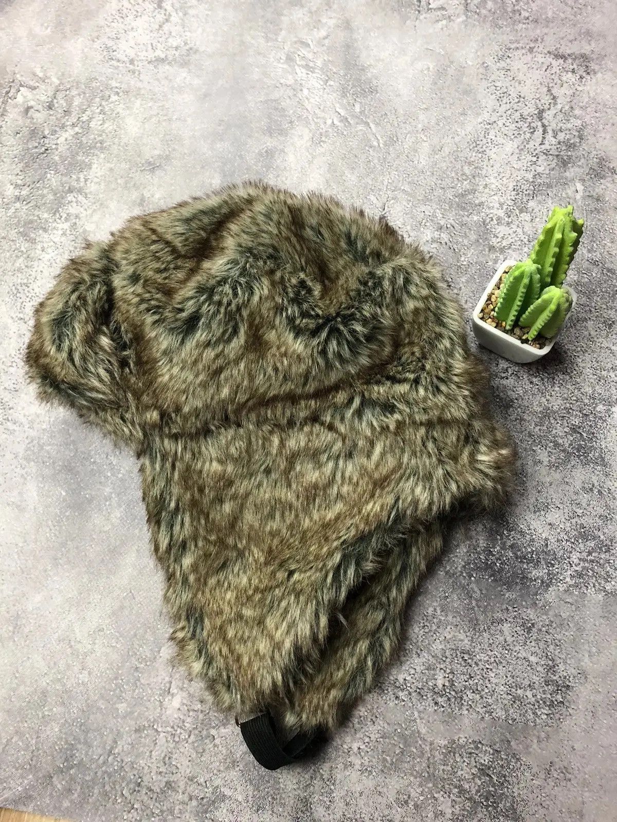Japanese Brand USHANKA Vintage Full Mohair Hat Streetwear Japans Style Y2k Size ONE SIZE - 1 Thumbnail