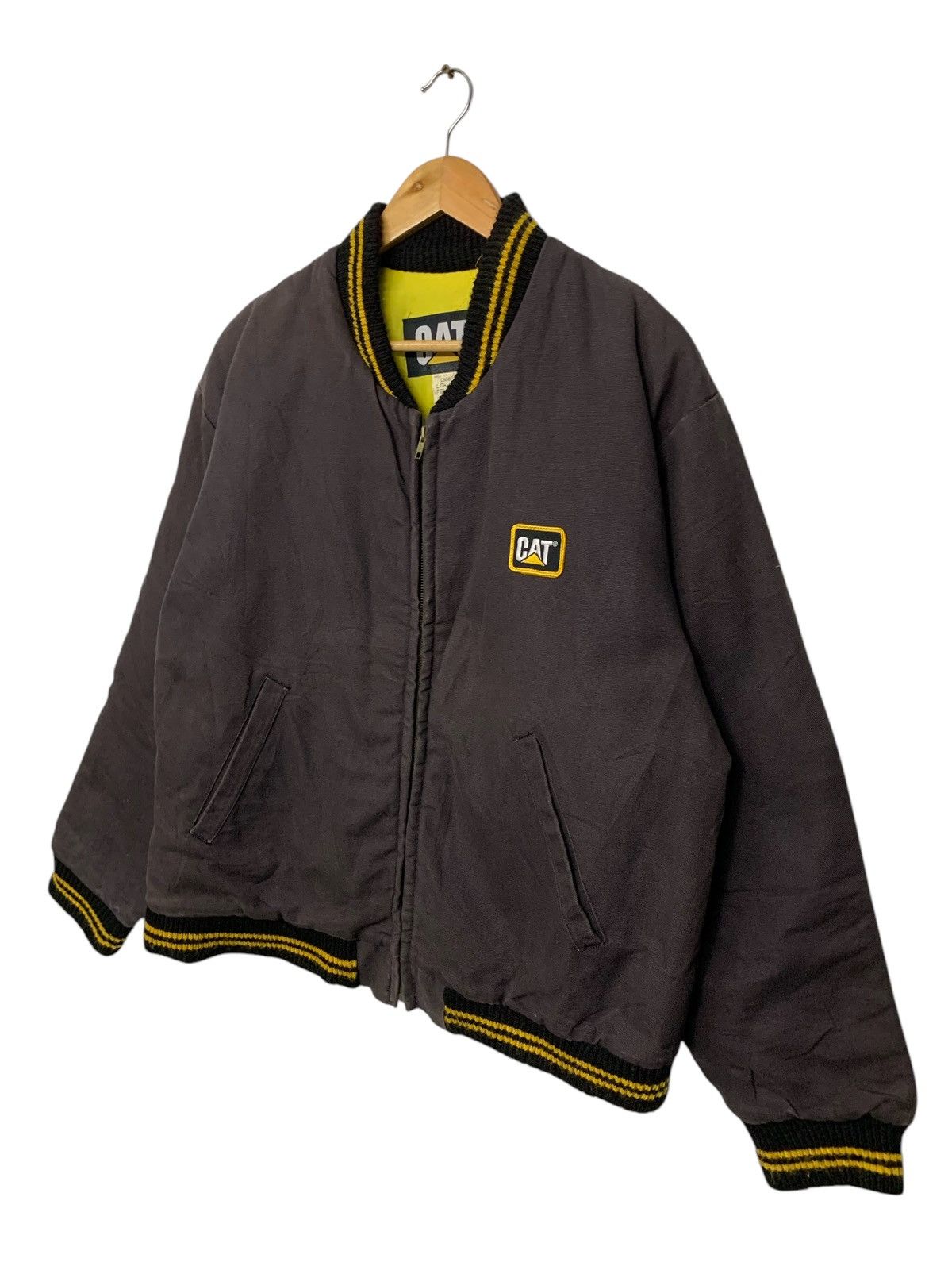 Caterpillar × Vintage Vintage 90's Caterpillar Detroit Jacket Made In Usa Size US L / EU 52-54 / 3 - 2 Thumbnail