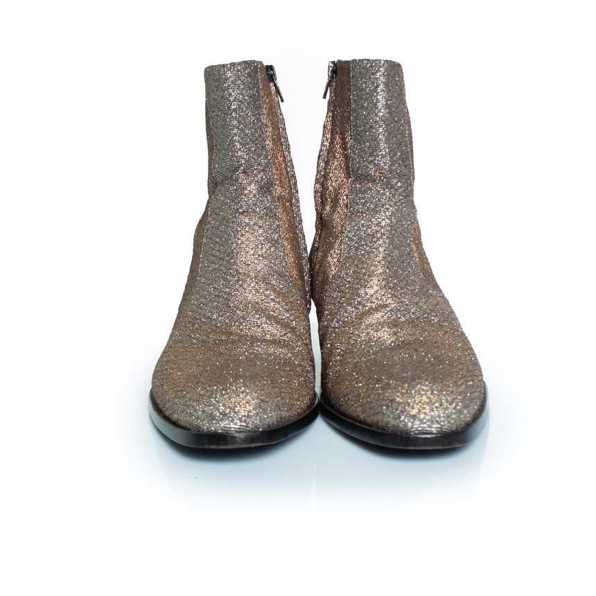 Saint Laurent Paris Saint Laurent, Glitter Wyatt boots viper night fw16 Size US 11 / EU 44 - 5 Thumbnail