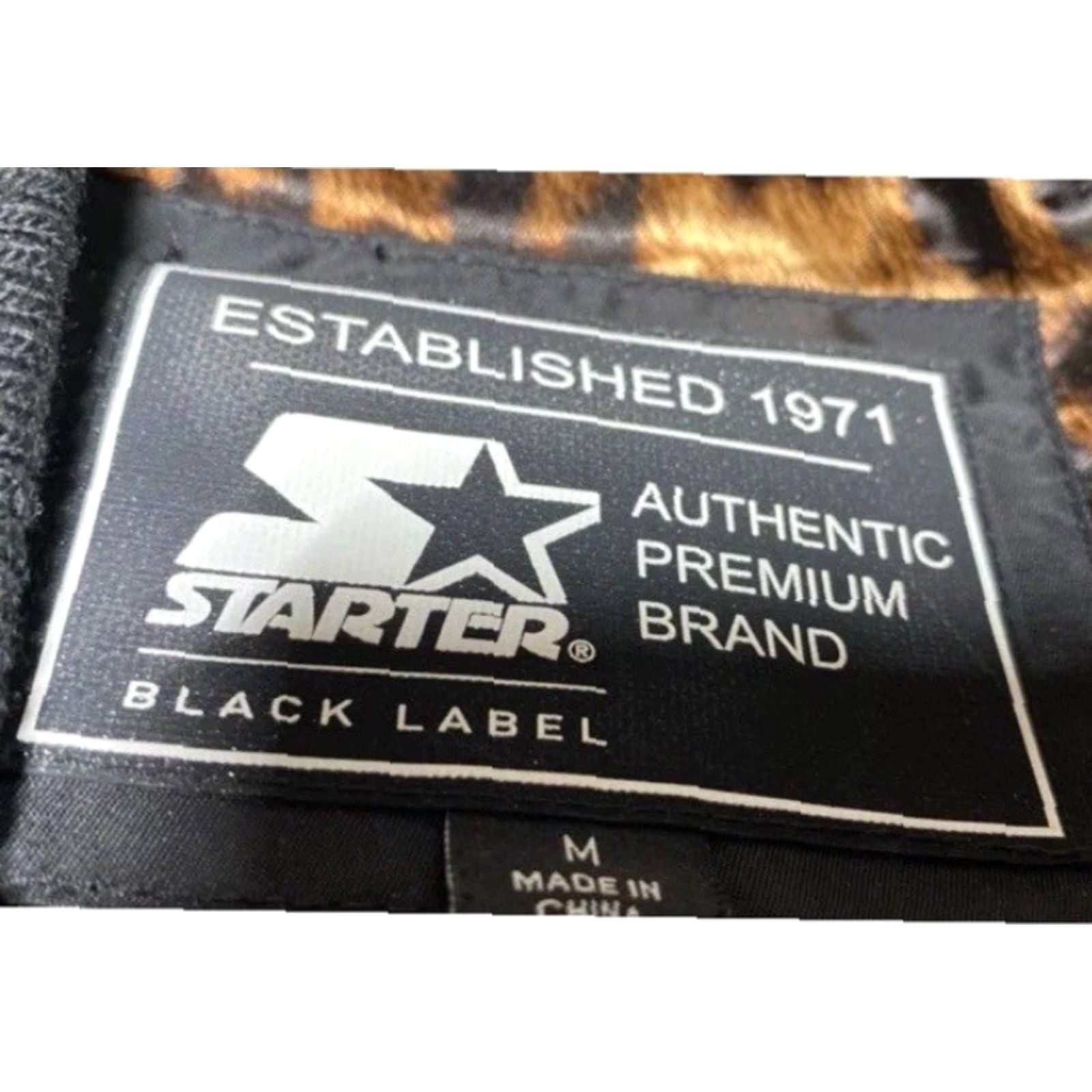 Starter VINTAGE Starter Black Label Womens Bomber Jacket Long Sleeve Snap Front Size M Black Size M / US 6-8 / IT 42-44 - 5 Thumbnail