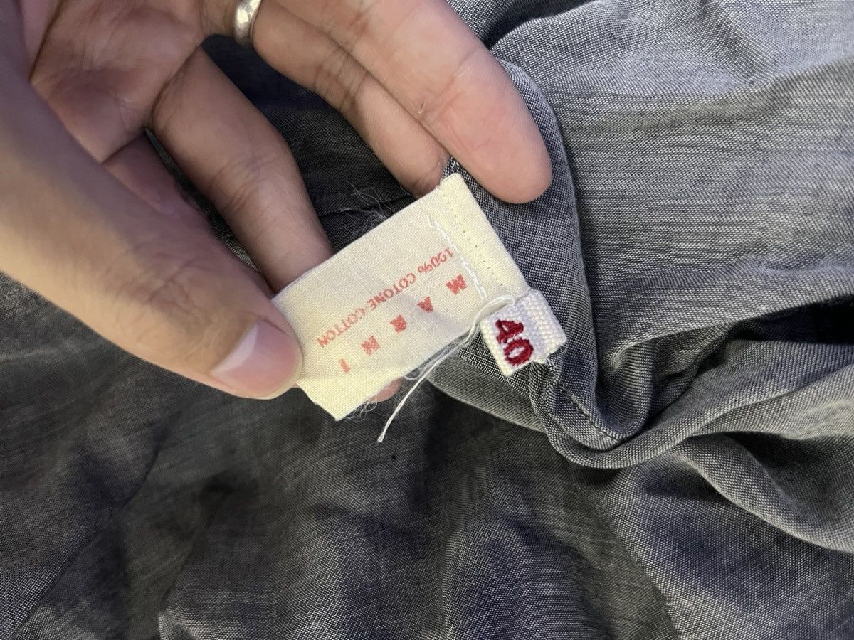 Marni Marni Sheer Grey Shirt Size US M / EU 48-50 / 2 - 5 Thumbnail