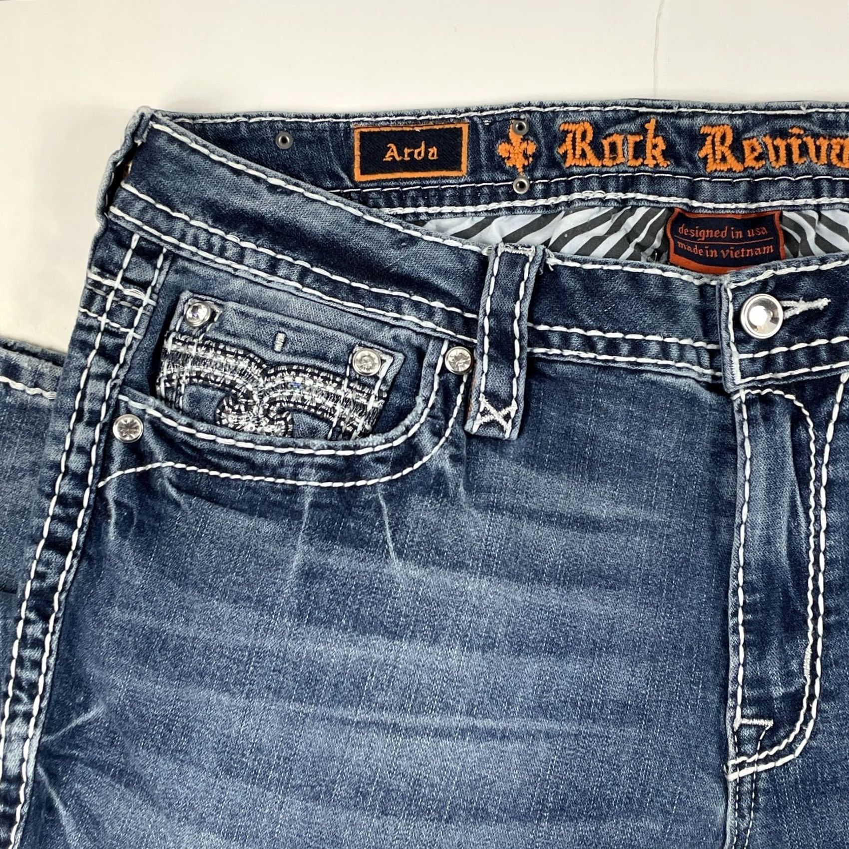 Vintage - Brand: Rock Revival Size 24" / US 00 / IT 34 - 7 Thumbnail