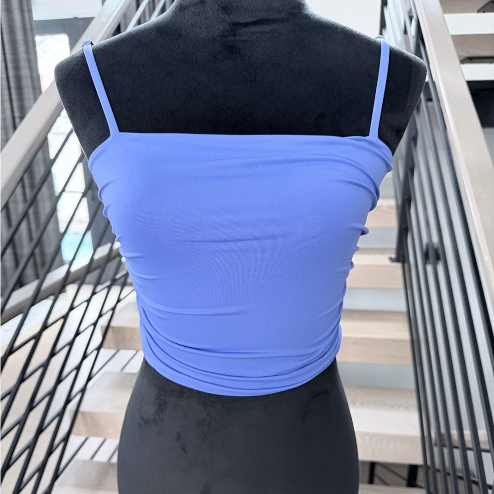Other New Lavender Spaghetti Strap crop Top size S Size S / US 4 / IT 40 - 1 Thumbnail