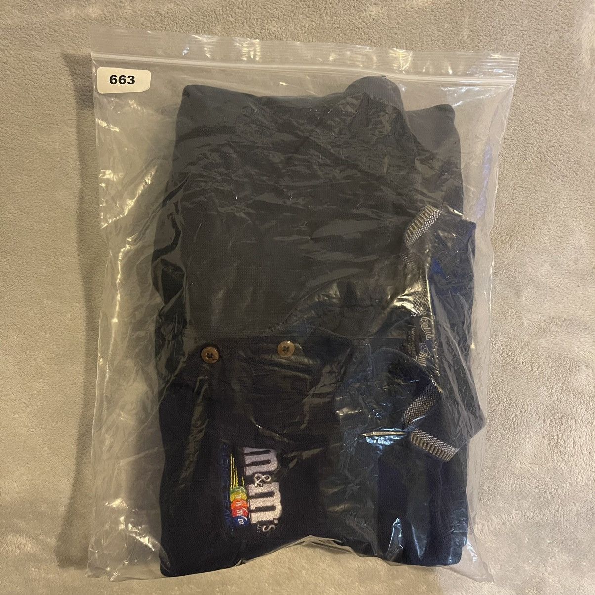 Catalina Vintage Shirt Men Large Blue Robert Yates Racing M&M's Polo Size US L / EU 52-54 / 3 - 9 Thumbnail