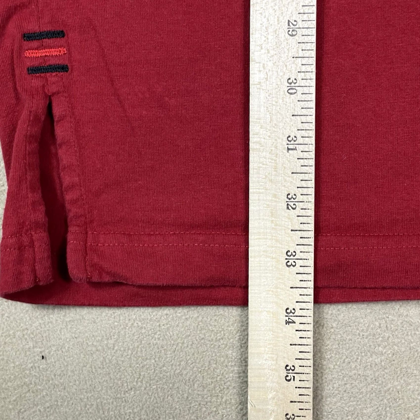 Fubu FUBU Polo Shirt Mens L Red The Collection Vintage Short Sleeve Rugby Knit Shirts Size US L / EU 52-54 / 3 - 6 Thumbnail