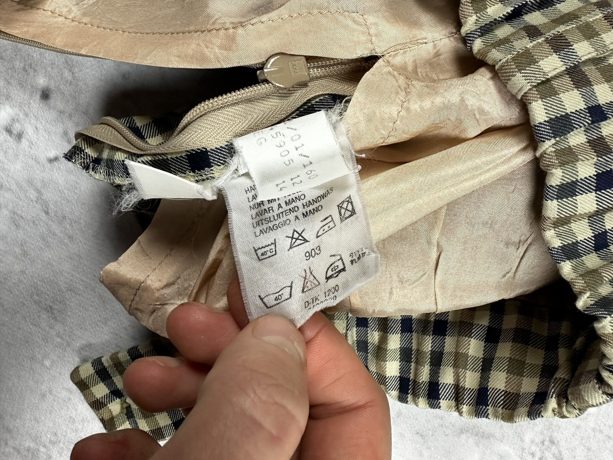 Aquascutum Aquascutum women mid skirt checked Size 28" / US 6 / IT 42 - 4 Thumbnail