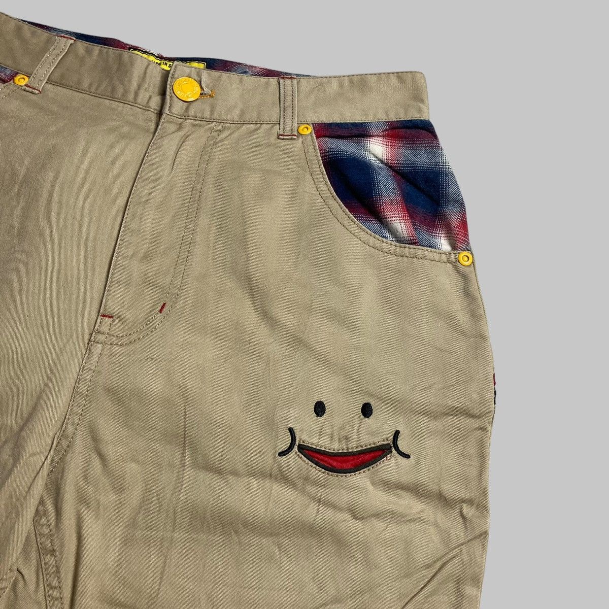 Designer × Hysteric Glamour × Japanese Brand UPSMILE Unique Double Zipper Short Pants💥 Size US 28 / EU 44 - 4 Thumbnail