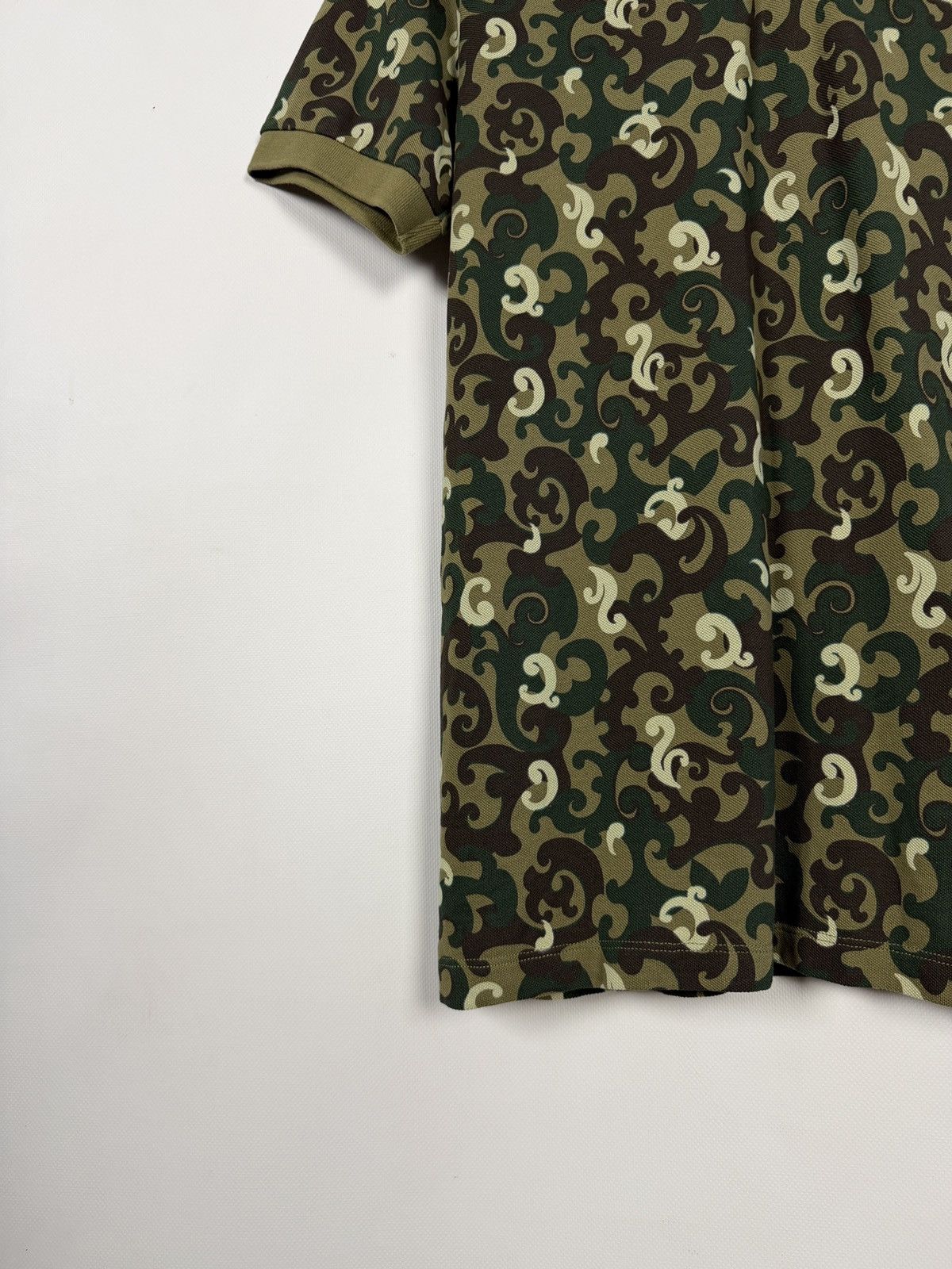 Pretty Green Pretty Green Short Sleeve Camo Polo Shirt Casual Size S Size US S / EU 44-46 / 1 - 4 Thumbnail
