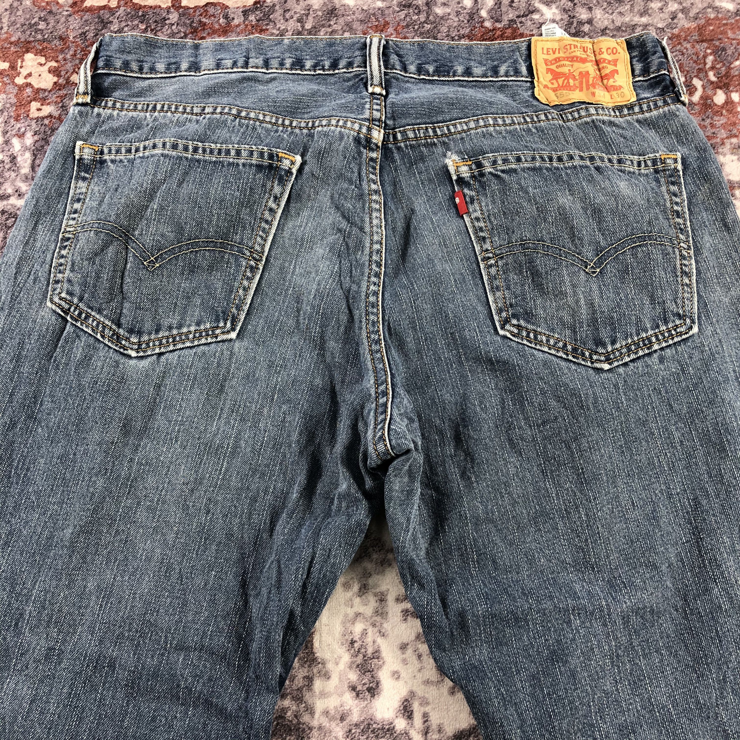 Levi's × Vintage Vintage Blue Wash Levis 559 Jeans-JM2982 Size US 36 / EU 52 - 4 Thumbnail