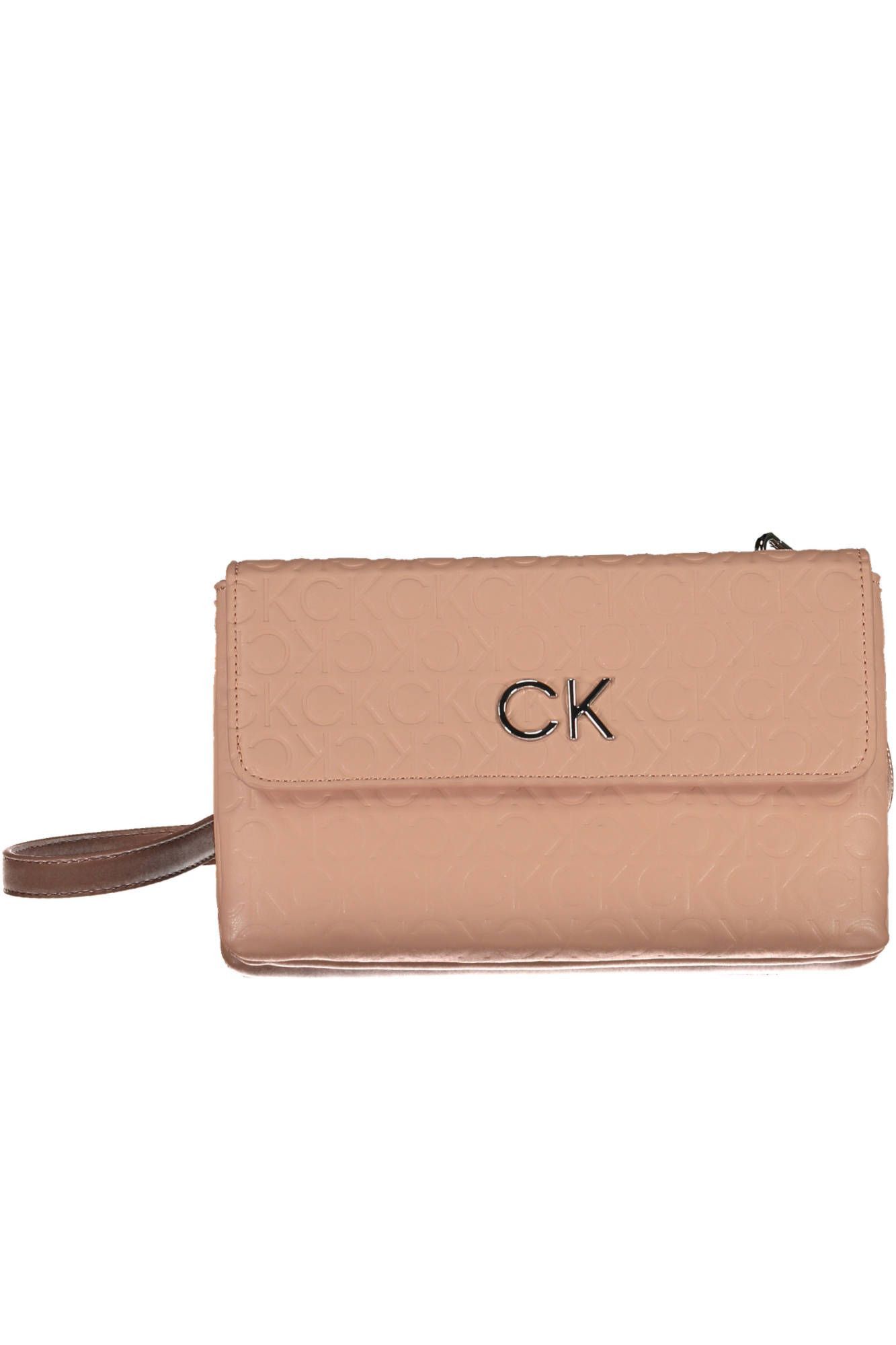 Calvin Klein Pink Polyester Women Women's Handbag Size ONE SIZE - 1 Thumbnail