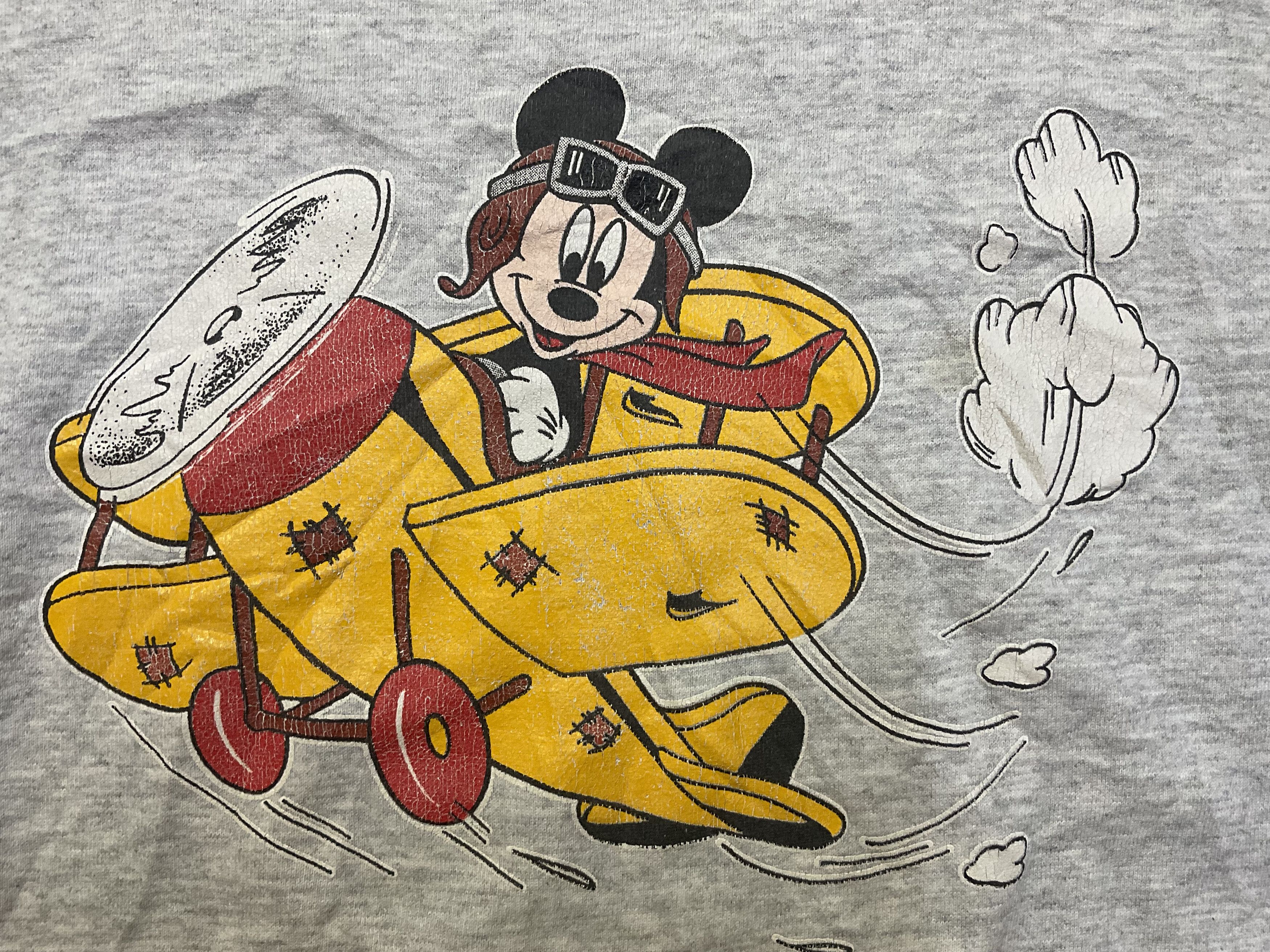 Disney Vintage 80s Disney Mickey Mouse Sweatshirt Crewneck Size US L / EU 52-54 / 3 - 3 Thumbnail