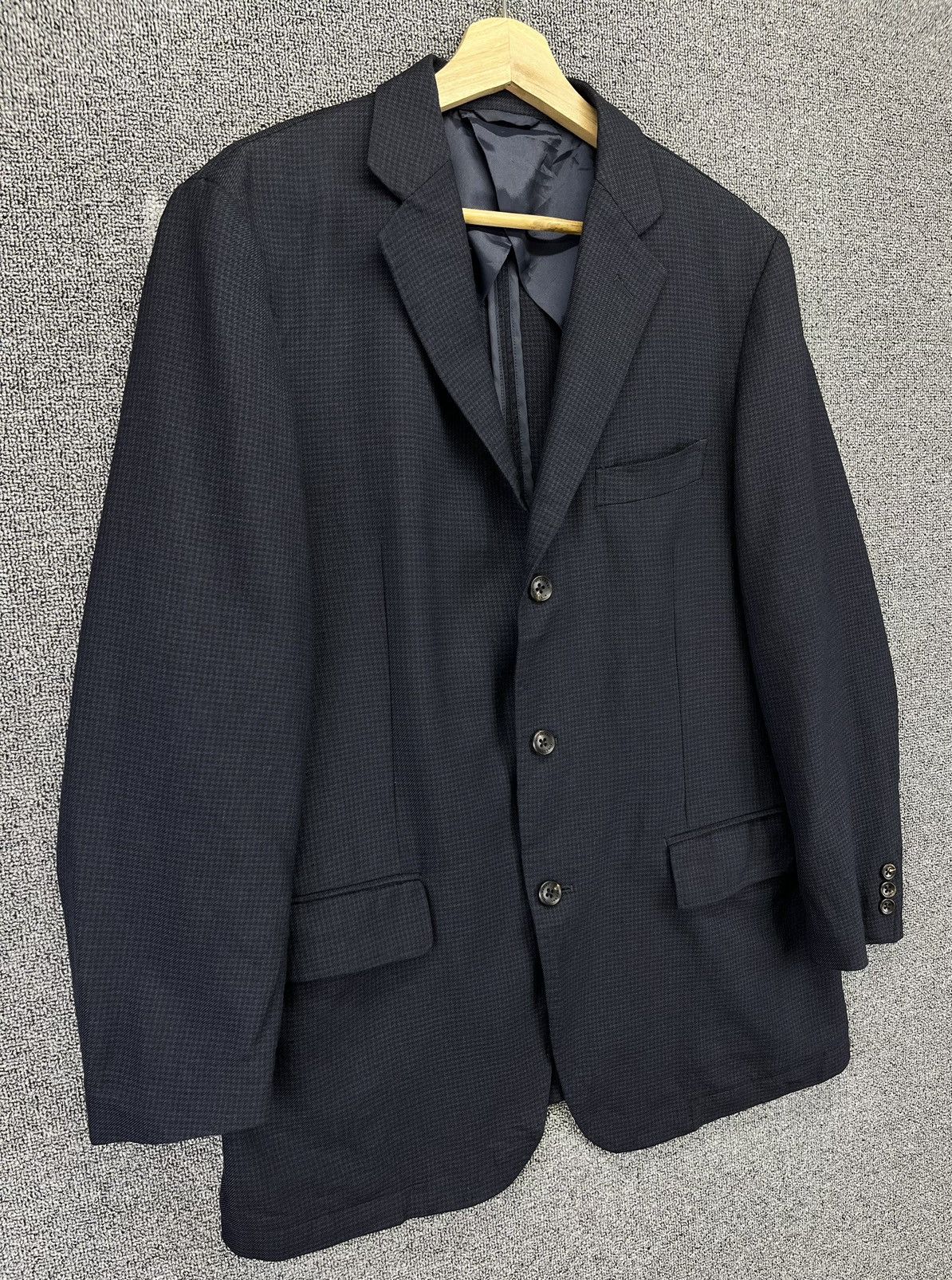 Burberry Vintage Burberry London Wool Blazer Coats Jacket Size US M / EU 48-50 / 2 - 2 Thumbnail