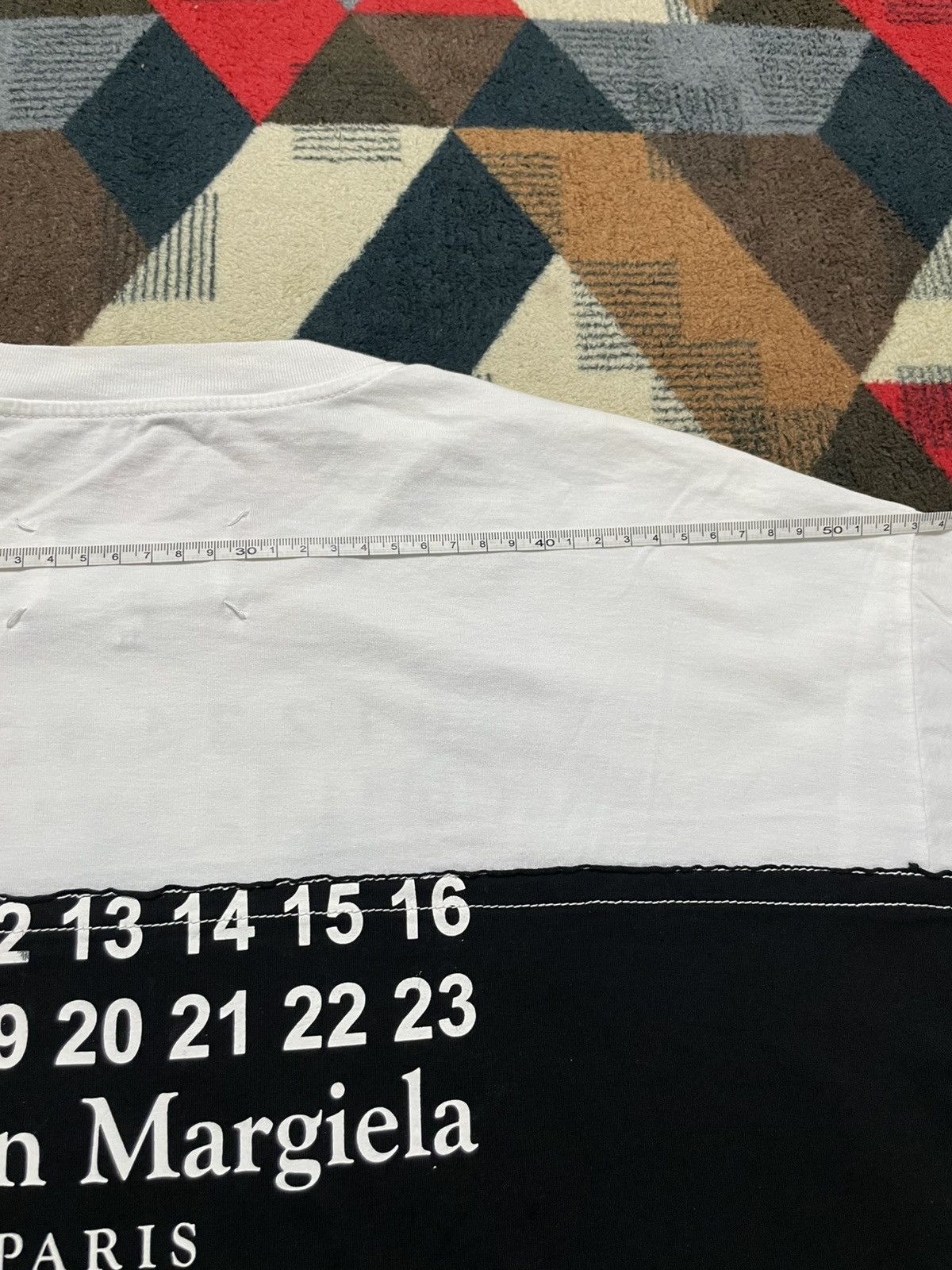 Maison Margiela Maison Margiela Cut And Sew Oversized Tee Size US L / EU 52-54 / 3 - 14 Thumbnail