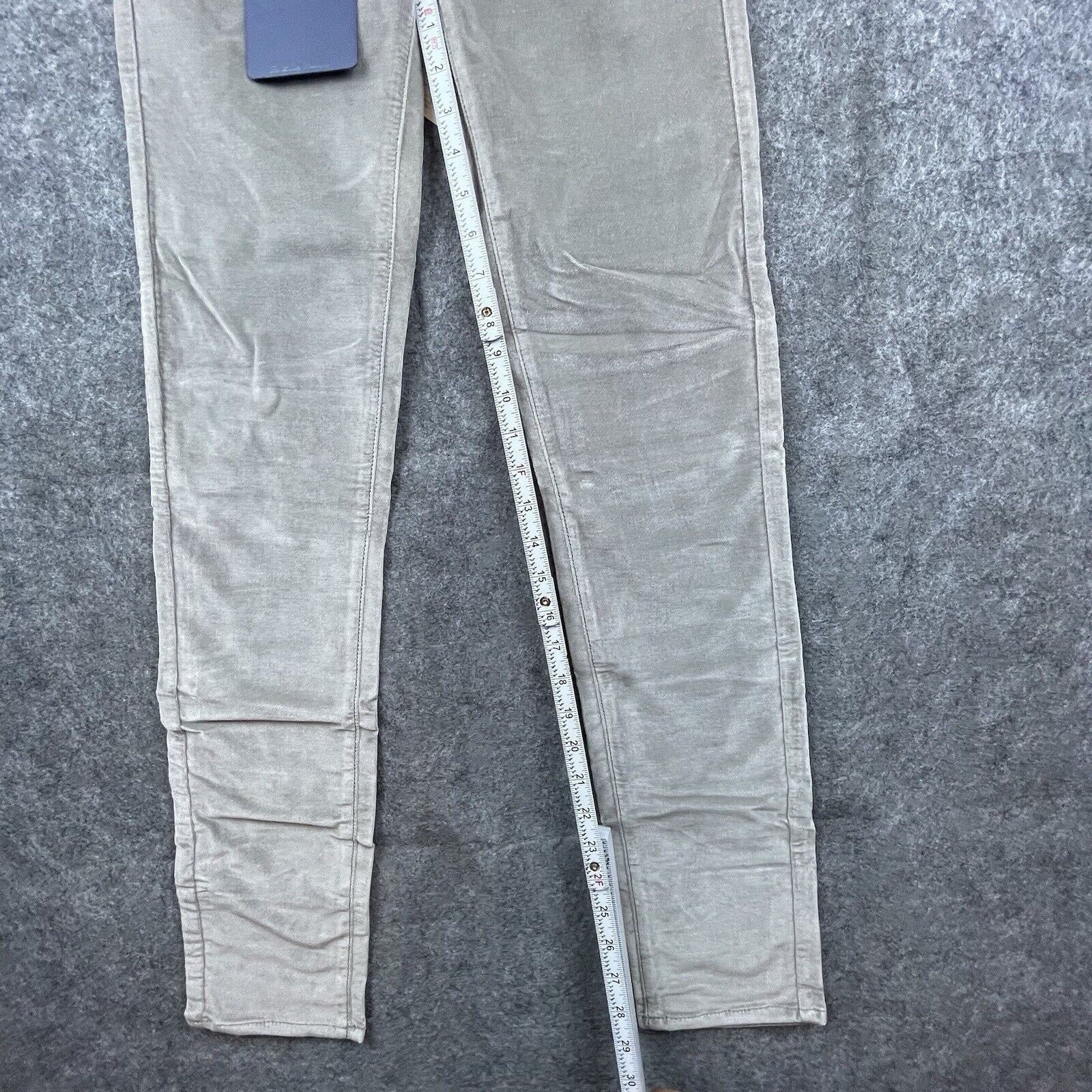 Jacob Cohen Jacob Cohen Pants Women 25 Grey Jocelyn Slim Velvet Trousers Size 25" / US 0 / IT 36 - 8 Thumbnail