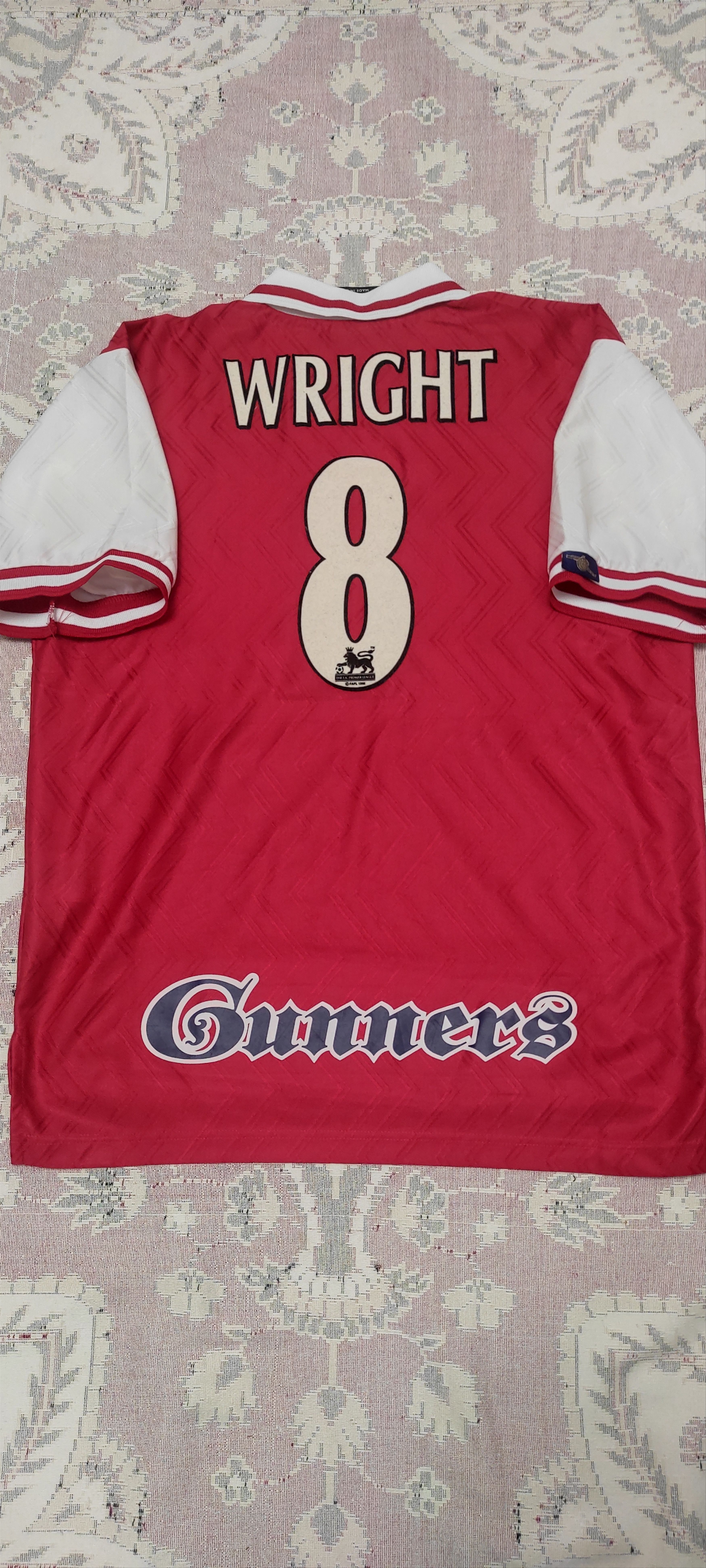 Nike Arsenal #8 Wright Phillips Home 1996 - 1998 Rare Size US L / EU 52-54 / 3 - 1 Thumbnail