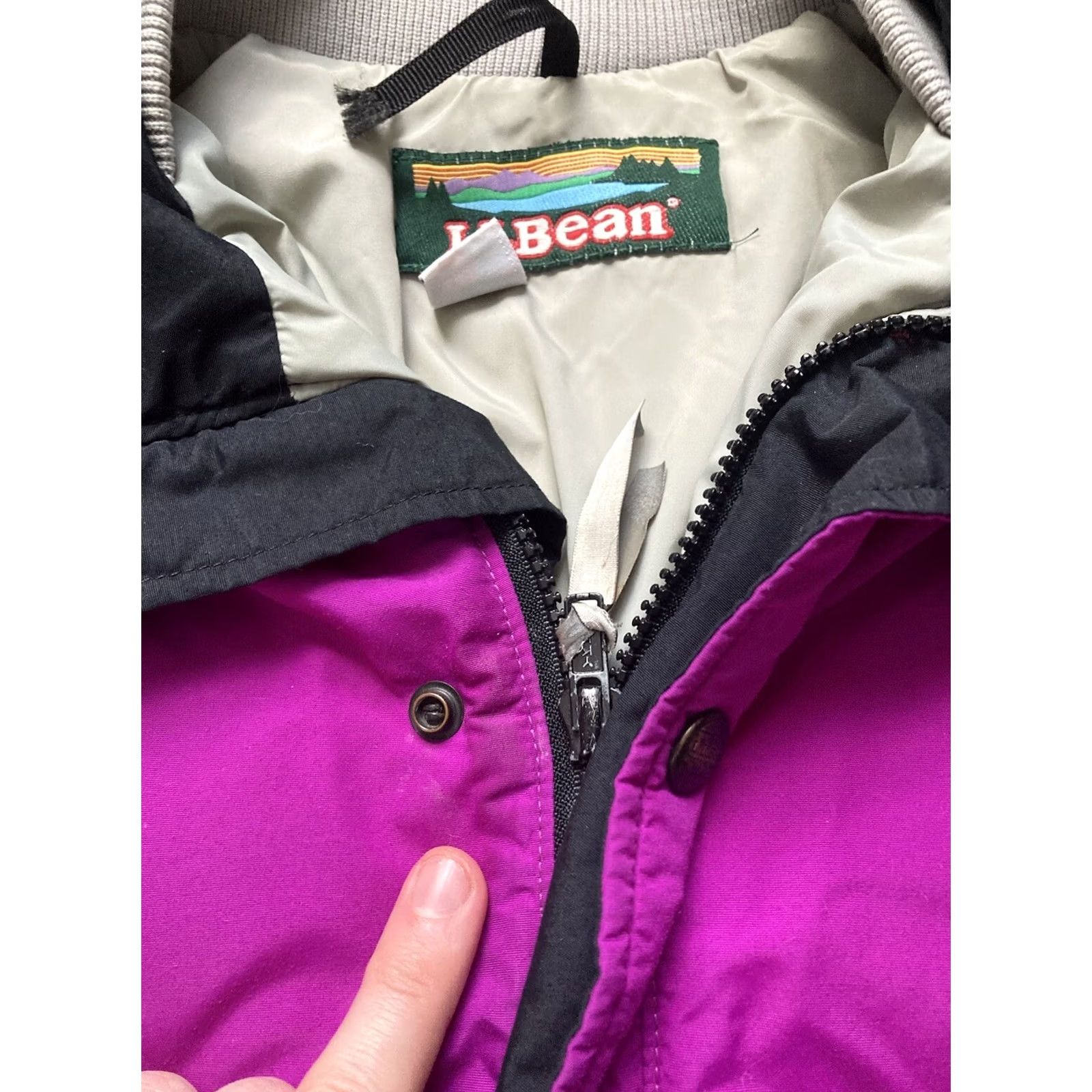 Vintage VINTAGE L.L. Bean Down Insulated Parka Coat Womens Size L Pink USA Parka Mens Womens? Size L / US 10 / IT 46 - 6 Thumbnail