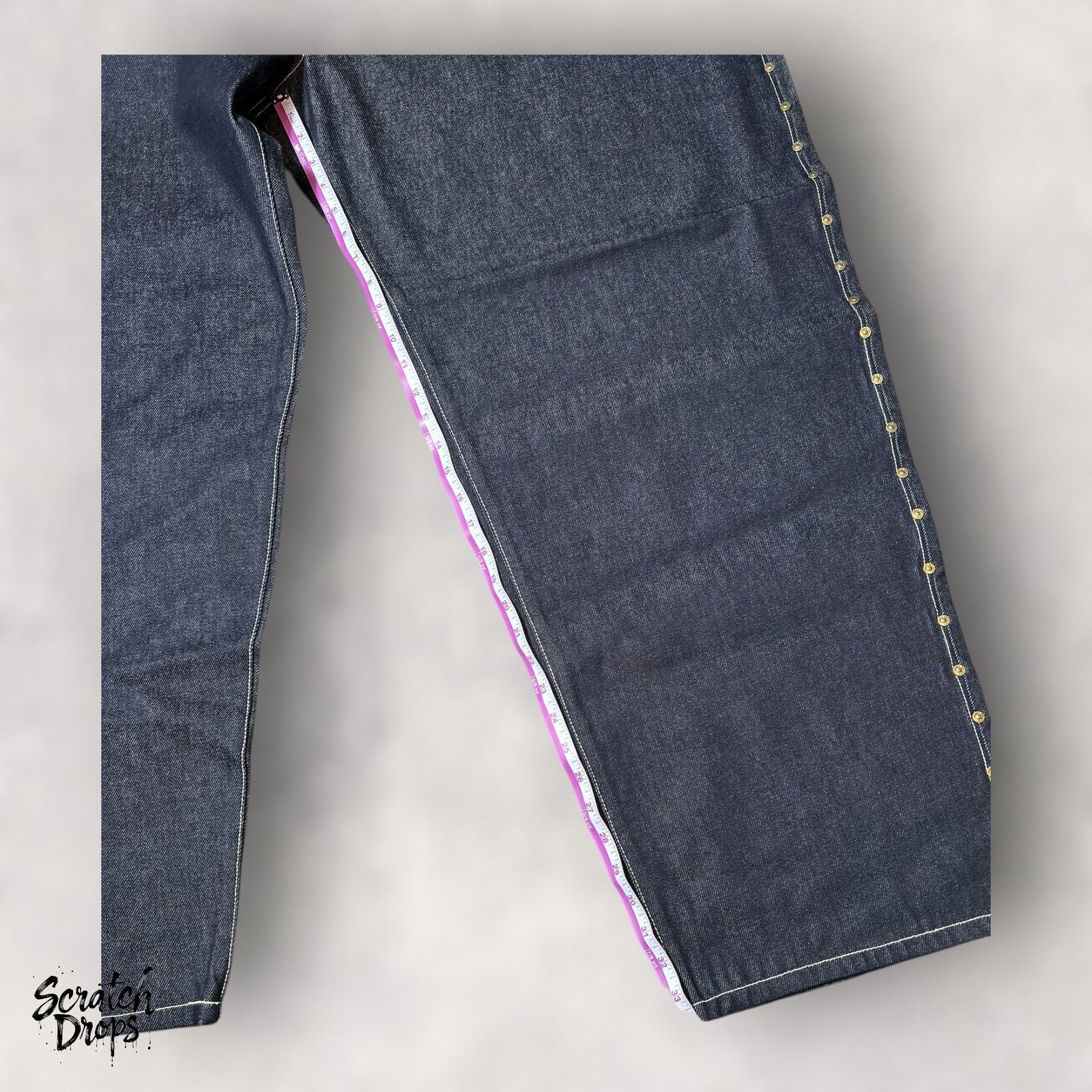 Other Jagged 581 Vintage Y2K Jeans NWT Size 54 Dark Wash Classic Size US 38 / EU 54 - 4 Thumbnail